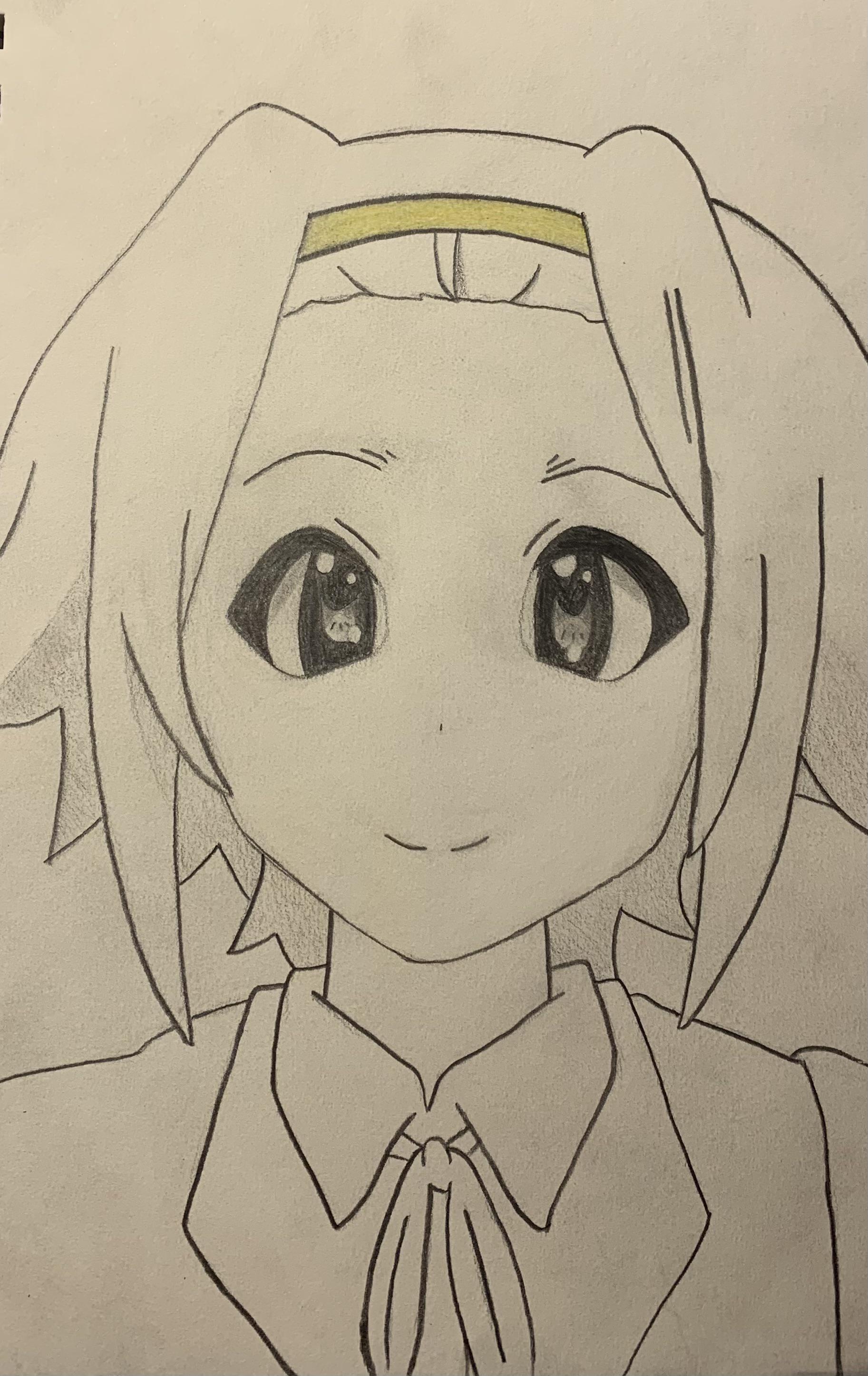 Ritsu Tainaka Fan Art By Me Scrolller