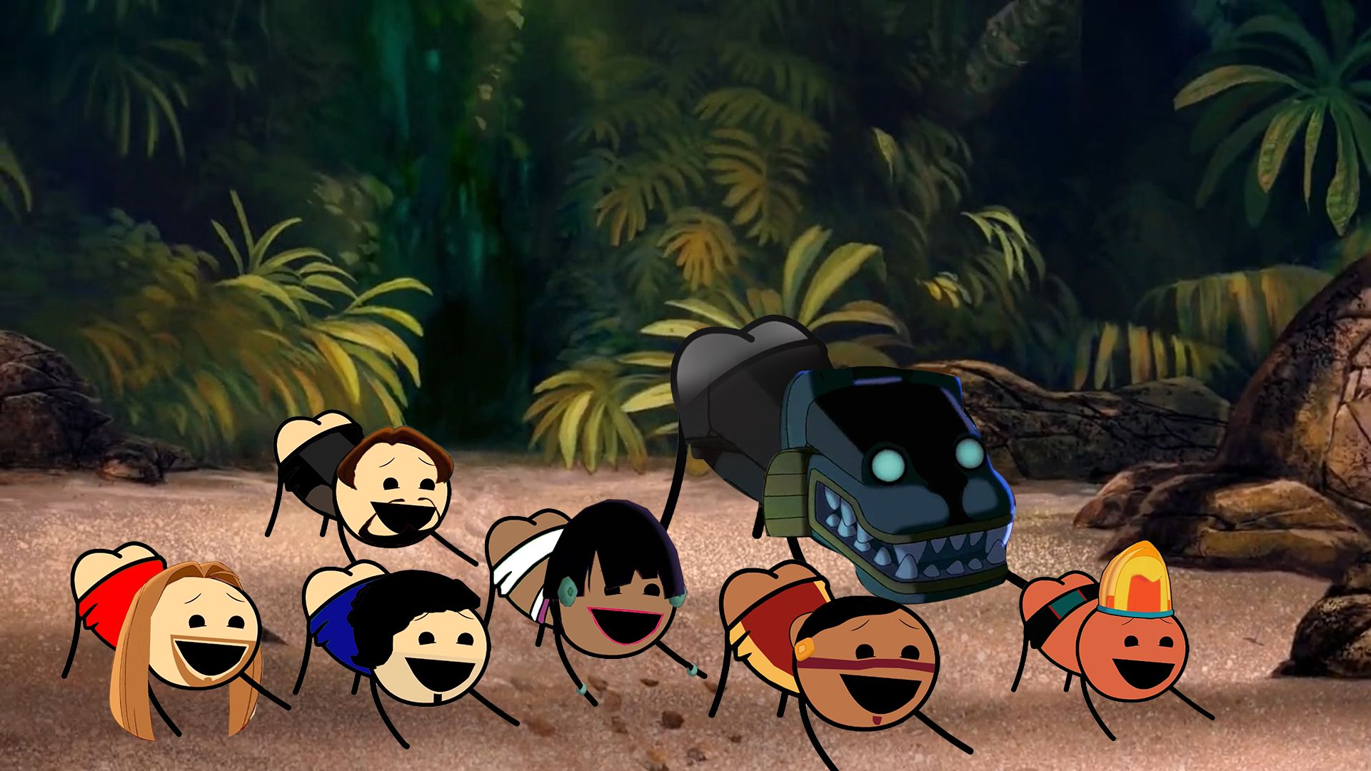 Road to El Dorado characters designed as Cyanide characters, well a ...