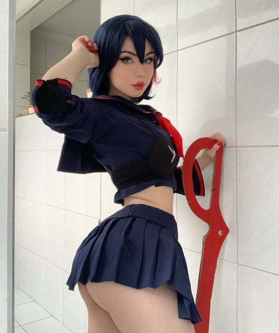 Ryuko Matoi Cosplayer Fegalvao Instagram Com Fegalvao