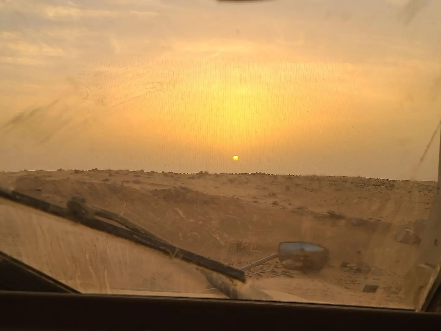 Iraq Sunset Saw the