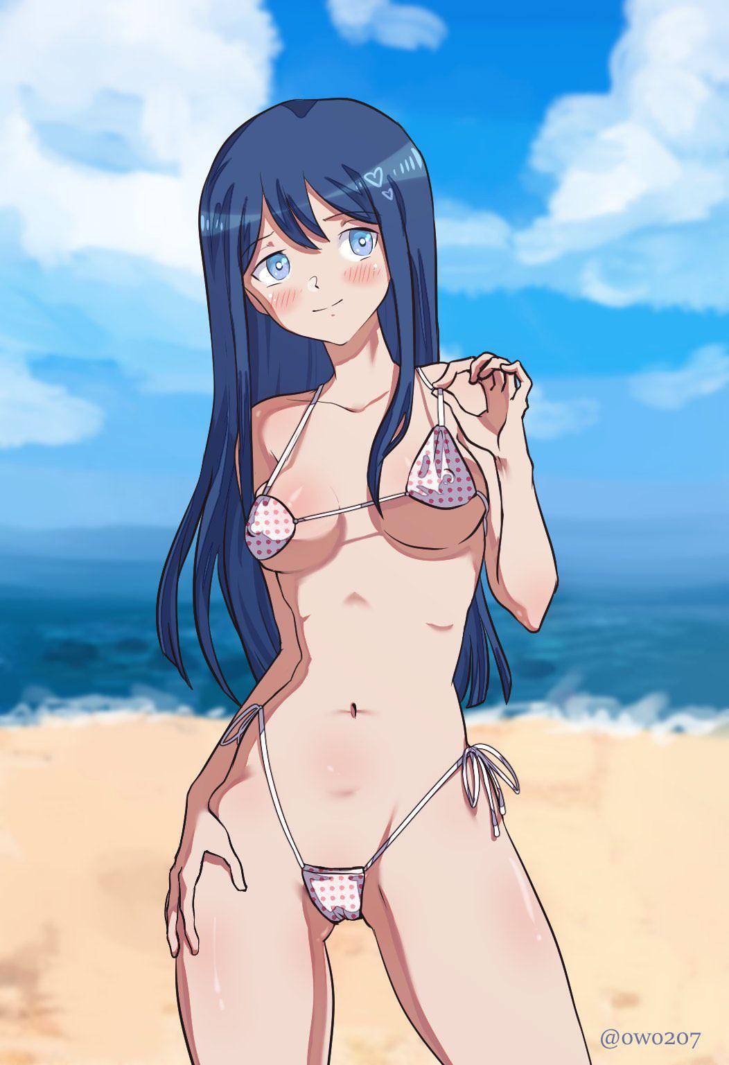 Sayaka maizono swimsuit
