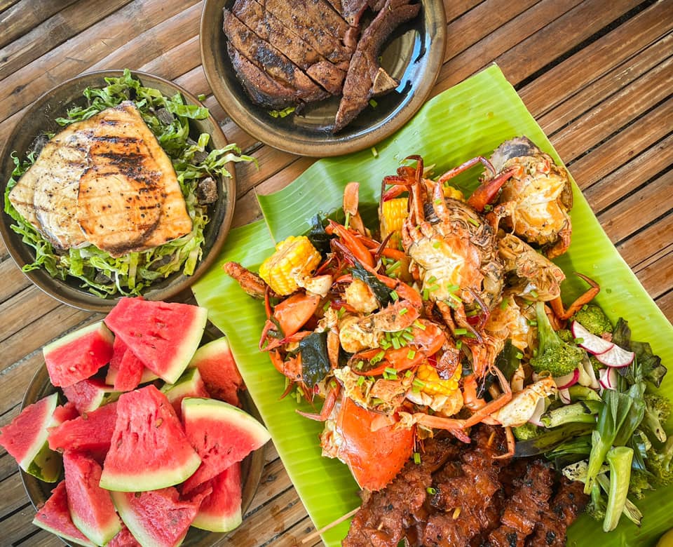 Tuna Rib Eye Seafood platter, Pork Bbq, Ribeye Steak and Tuna Belly | Scrolller