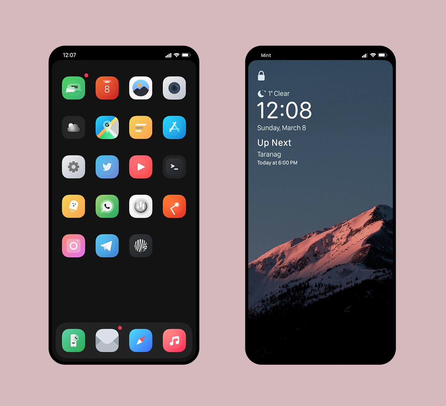 [Setup] Simple but still iOS like. | Scrolller