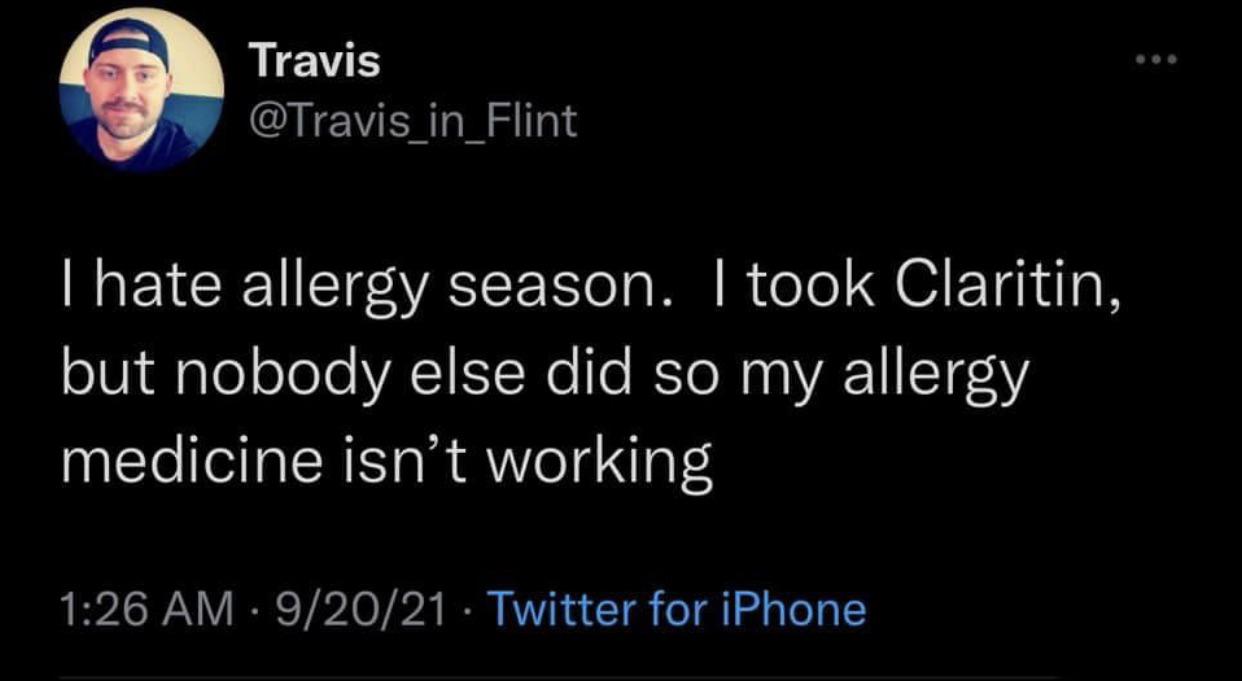 Since when are allergies contagious scrolller