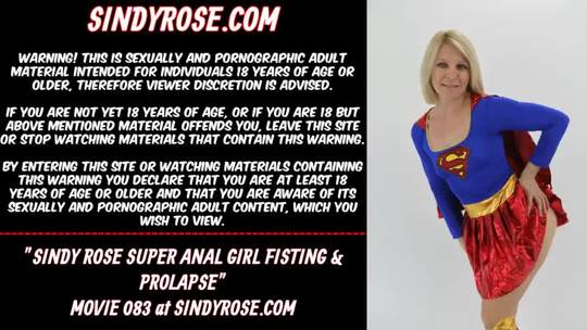 Sindy Rose Super Anal Girl Fisting Prolapse Scrolller