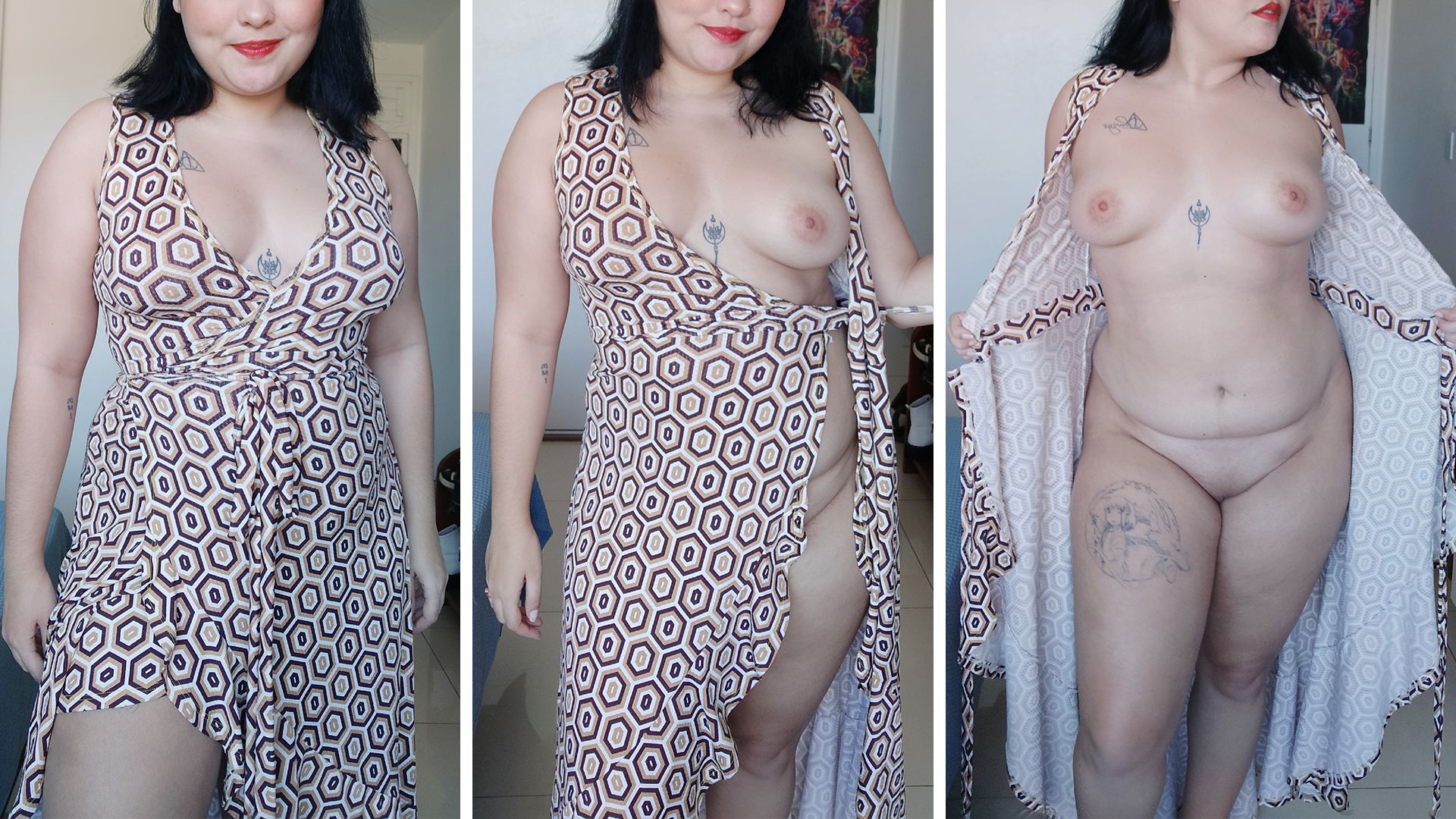 Showing You My Naked Chubby Body Scrolller