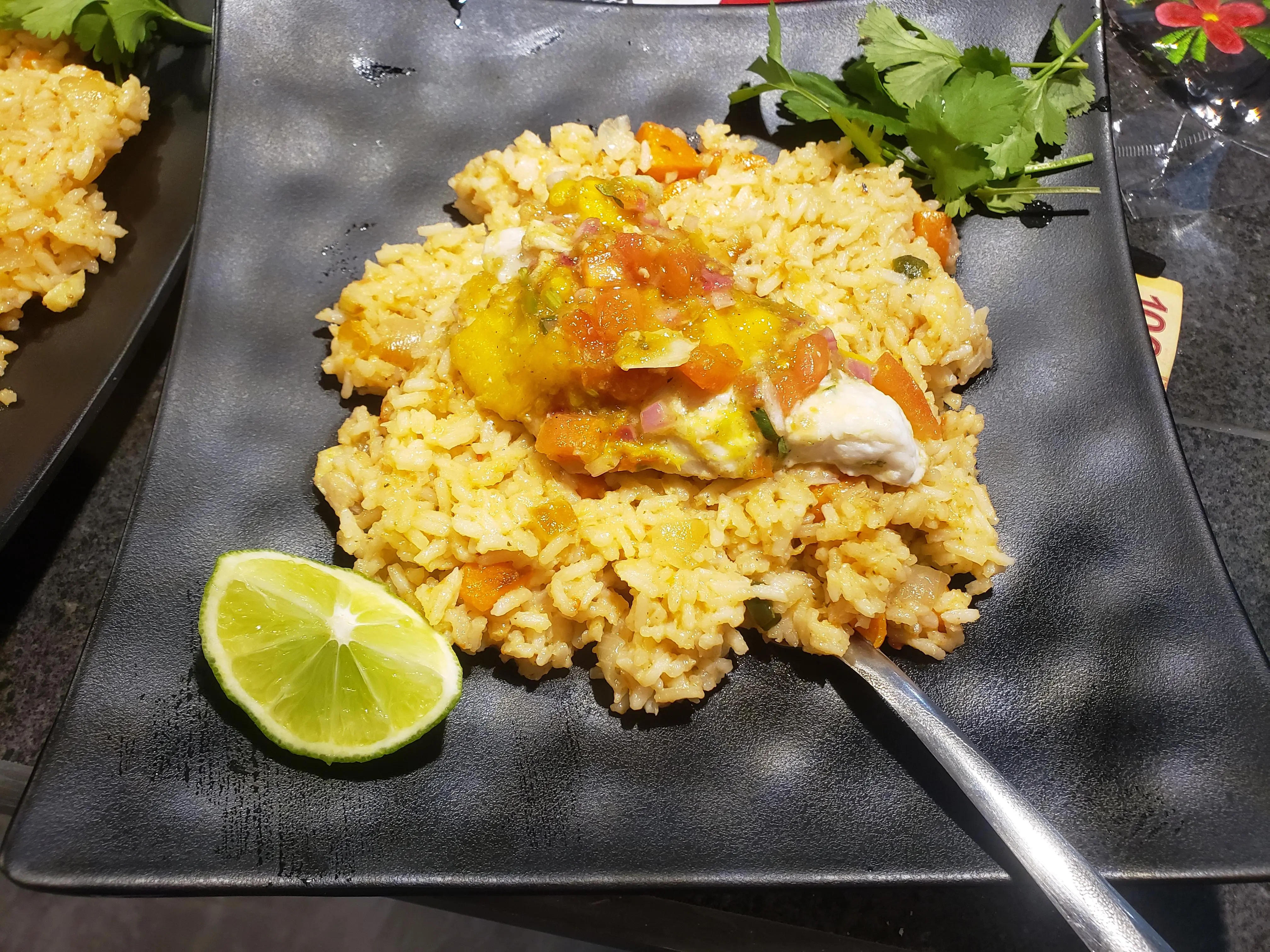 Snapper on Spanish rice made fresh in Yucatan [OC] | Scrolller