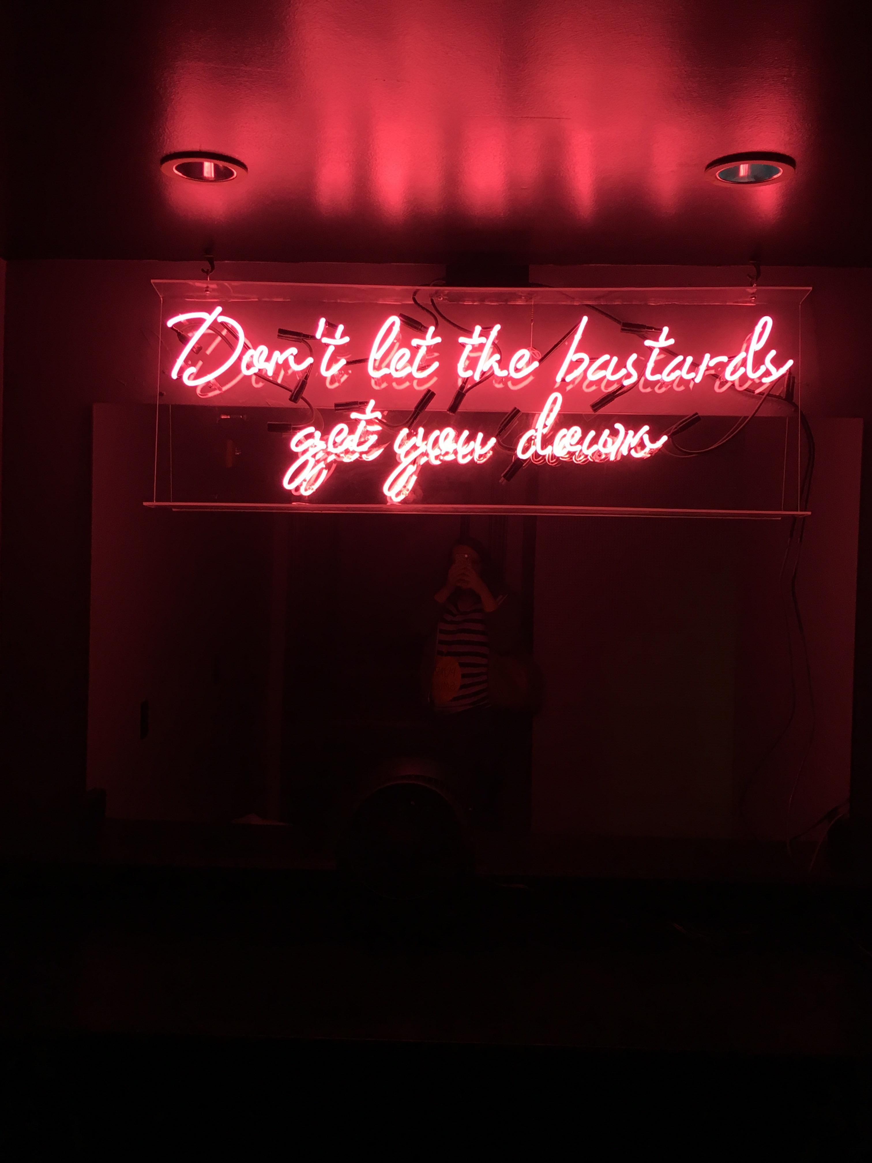 [SPOILERS S1E4] Spotted in the women’s room of an arcade bar downtown ...