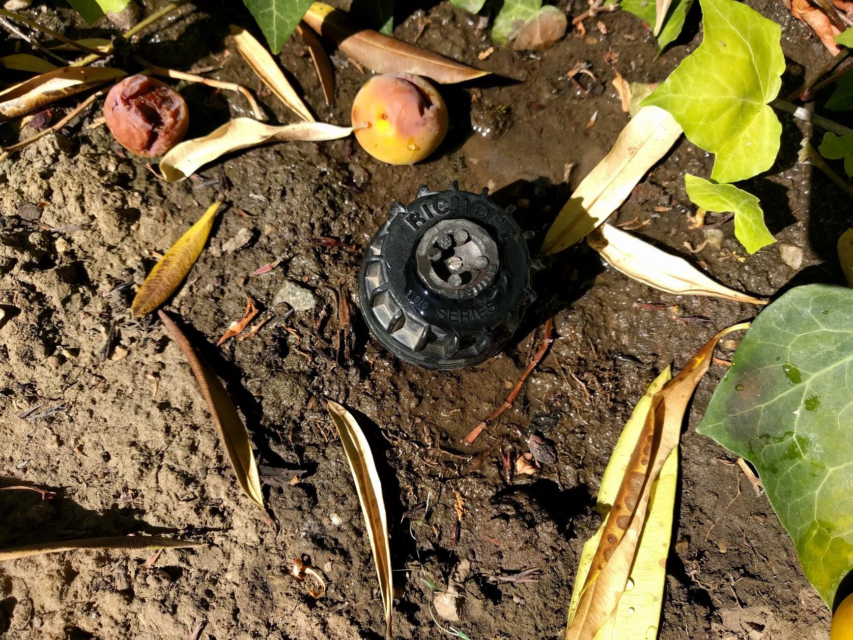 Sprinkler heads don't pop up when AS valve turned on (manual switch