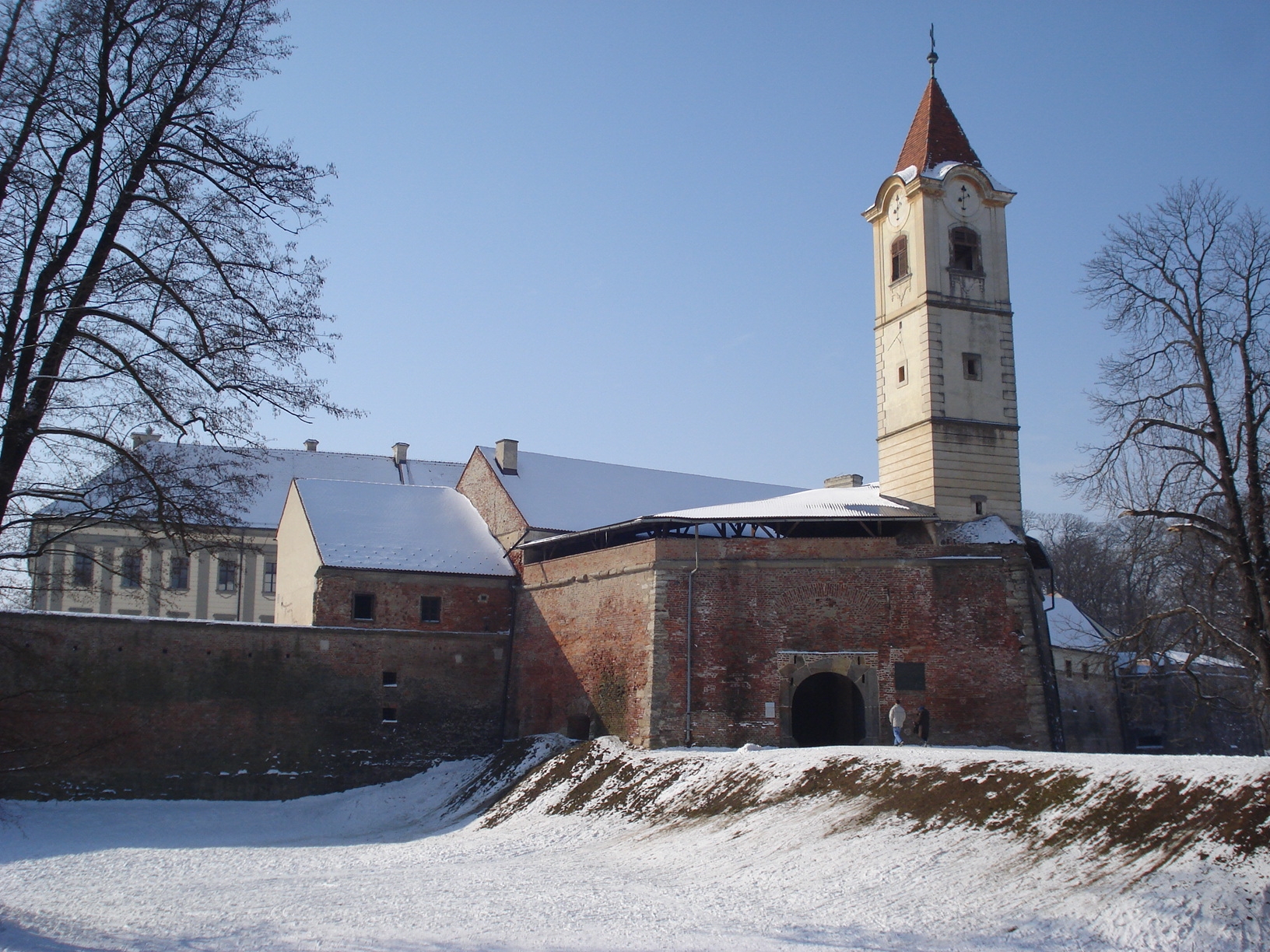 Grad Zimi Stari grad Zrinskih, Čakovec, zimi | Scrolller
