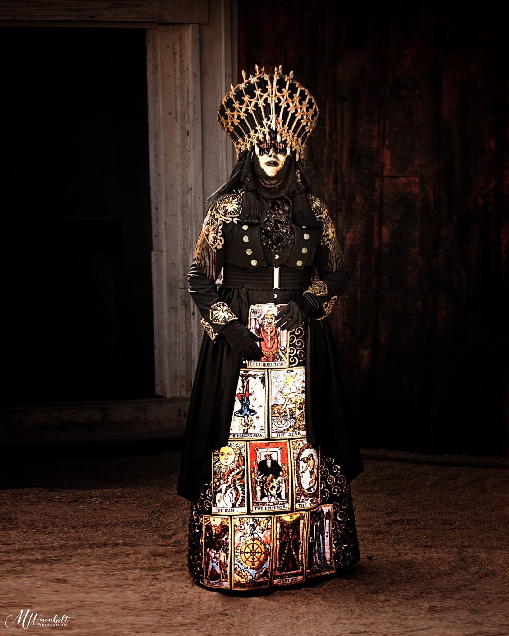 Steampunk Tarot Card Fortune Teller, Baba Divina, at Old Tucson Studios