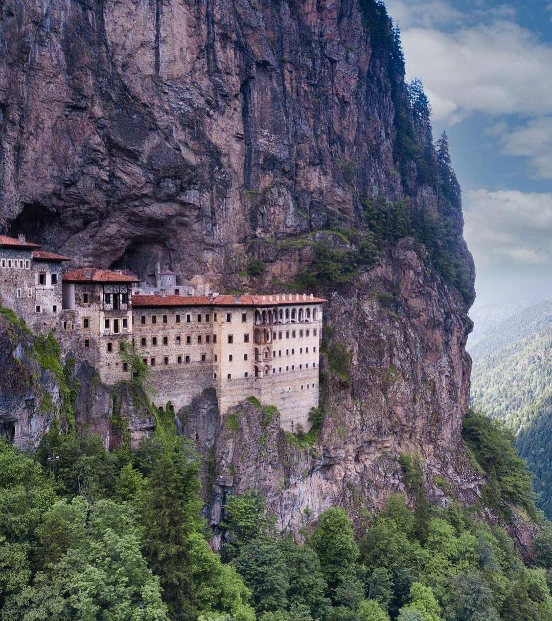 Sumela Monastery - circa 386 CE - Pontic Alps - Maçka/Trabzon, Turkey ...