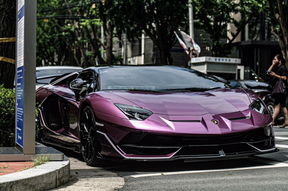 Super aggressive lamborghini aventador svj | Scrolller