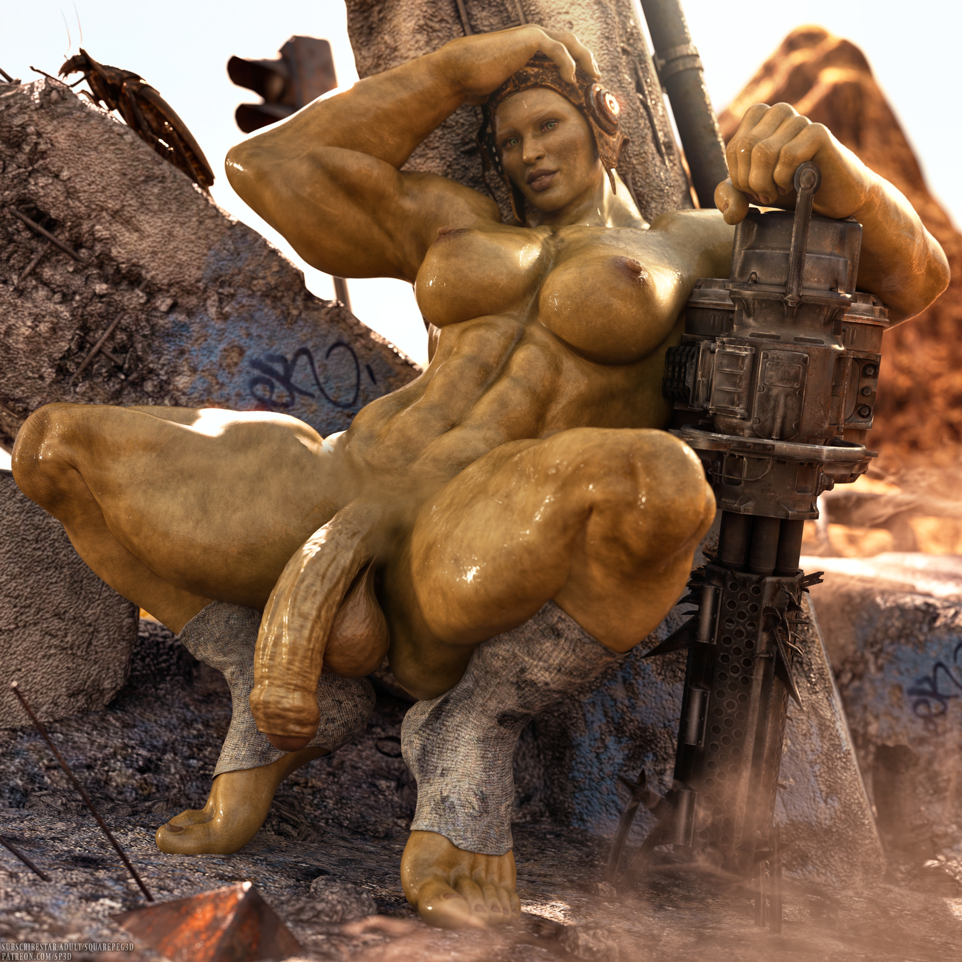 Fallout 4 super mutant girl фото 54