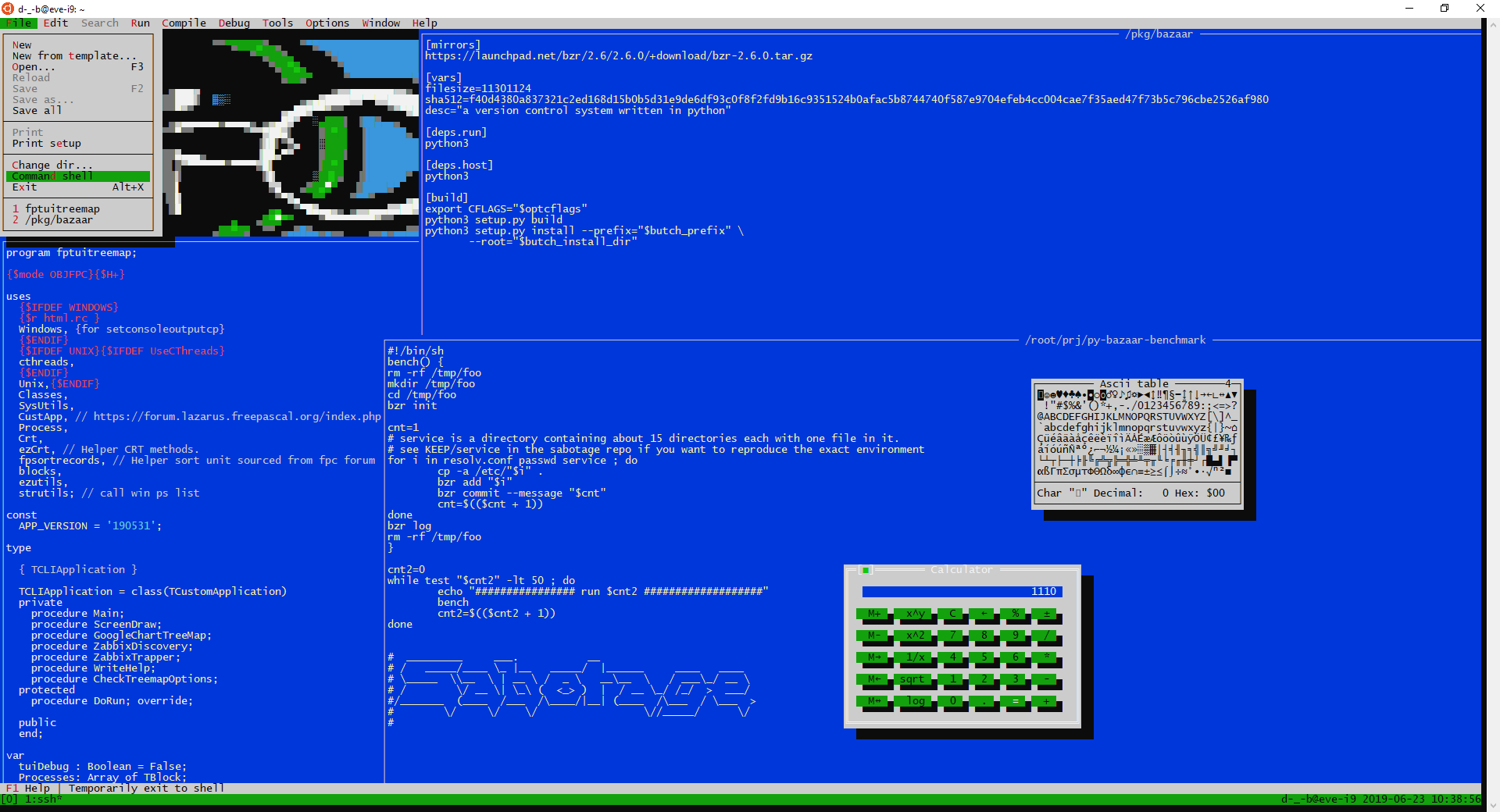 Text-based user interface! Who needs a command shell? | Scrolller