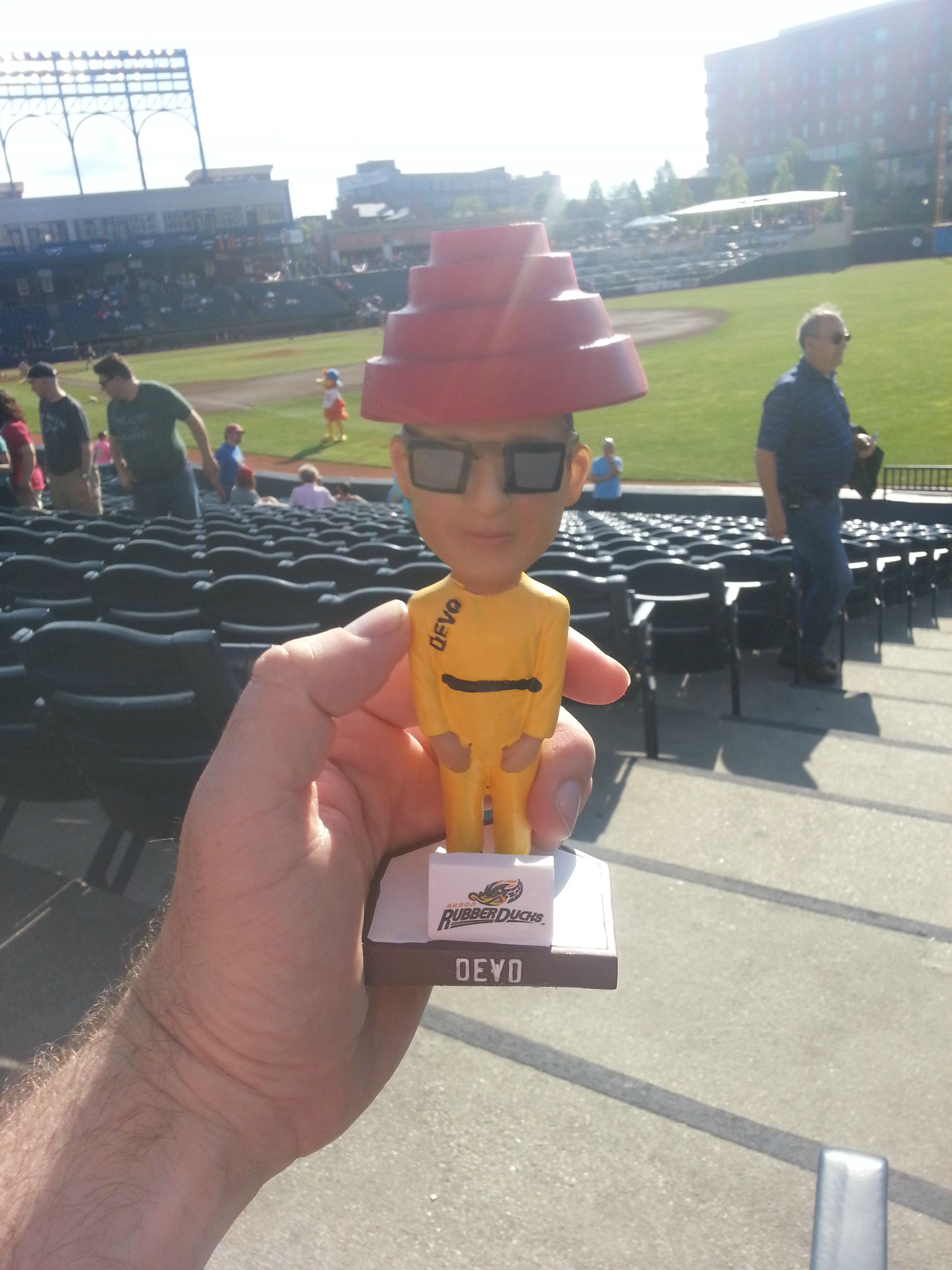 The Akron RubberDucks had a pretty awesome giveaway last night... Scrolller