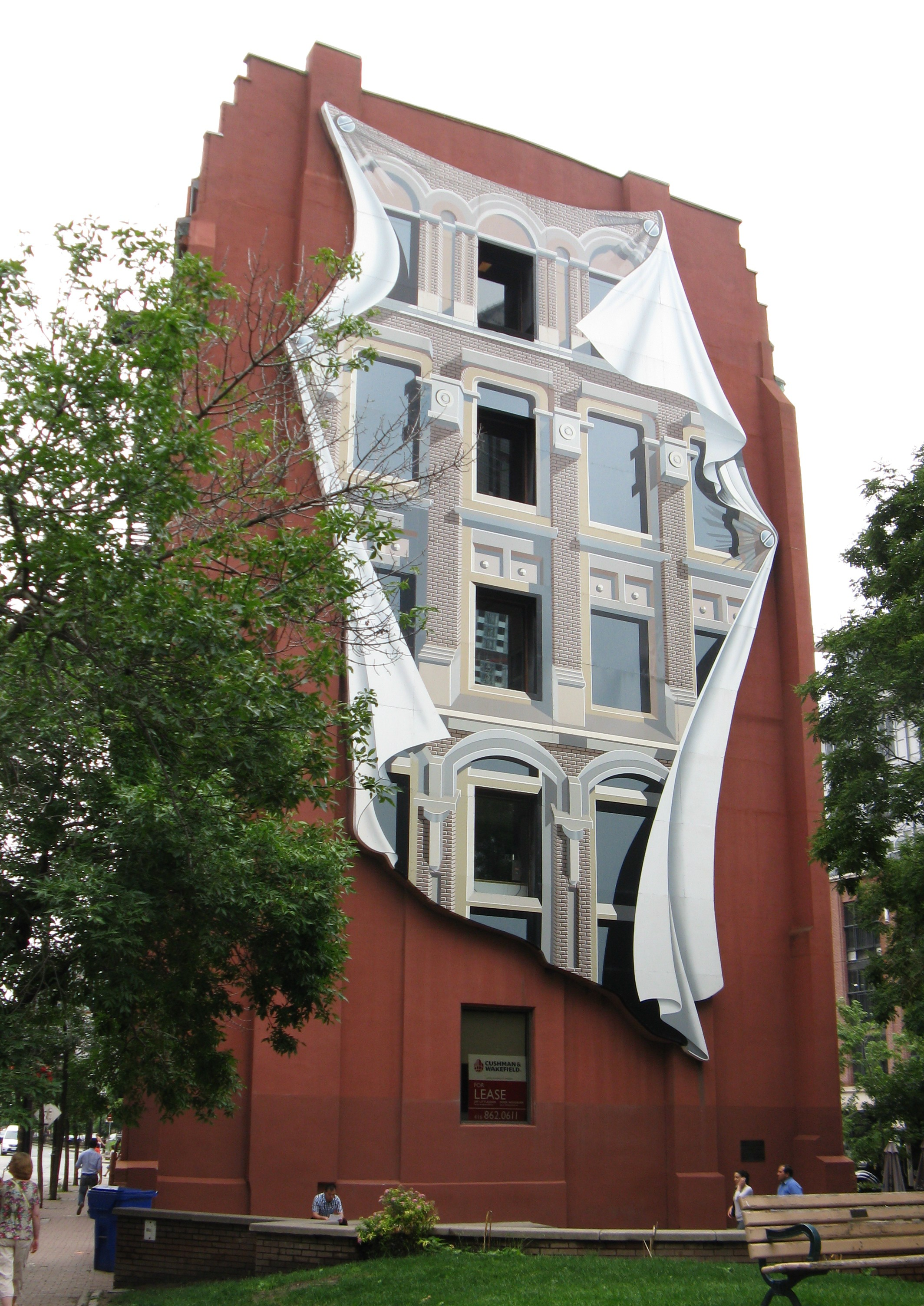 Gooderham Building Backside The backside of the Gooderham (Flatiron) Building in Toronto, Ontario ...