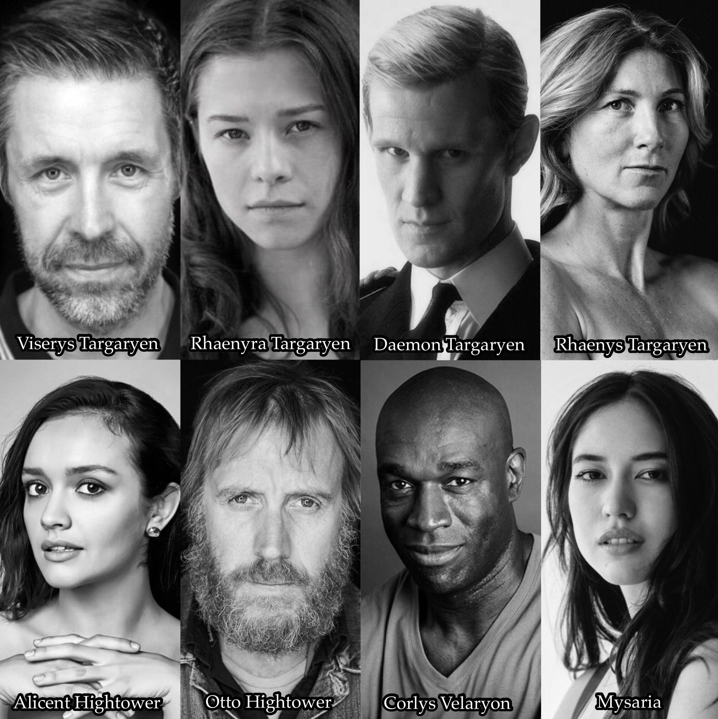 The cast of HOTD so far... (2022) Scrolller