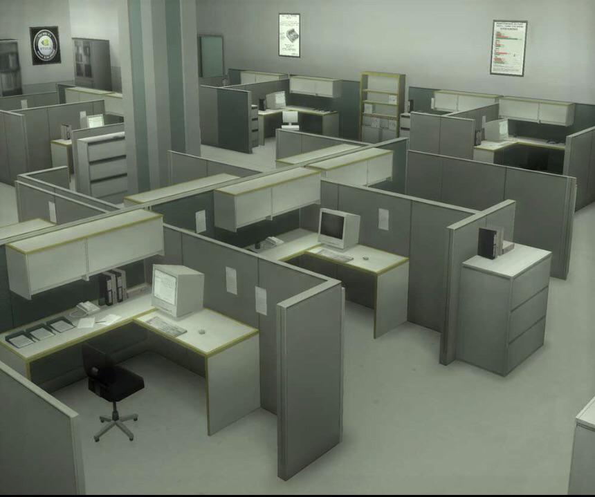 The Matrix Path of Neo office level Scrolller