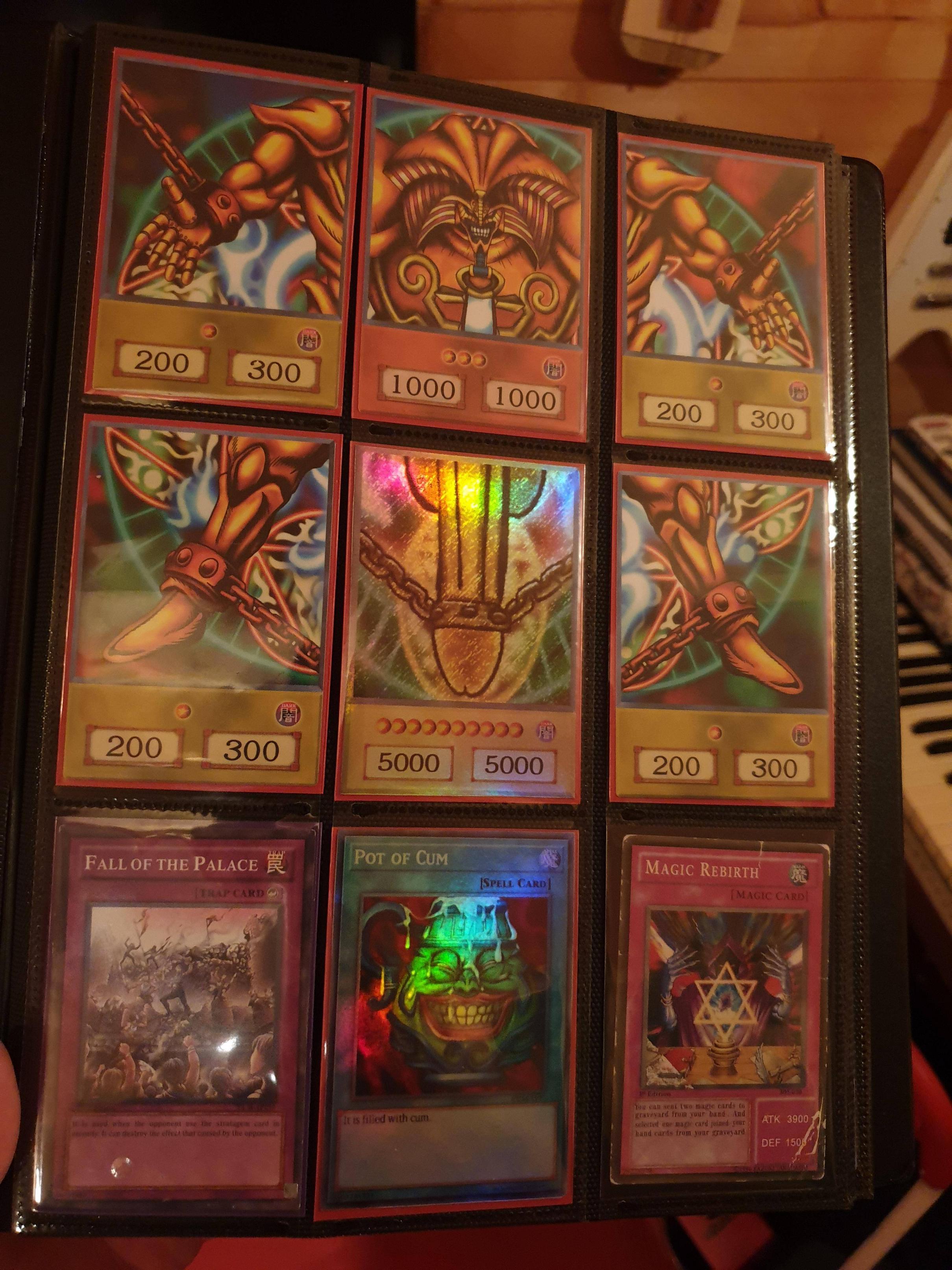 The most expensive page in my binder. Scrolller