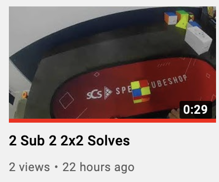 The only thing that could have been done better is the video being 22