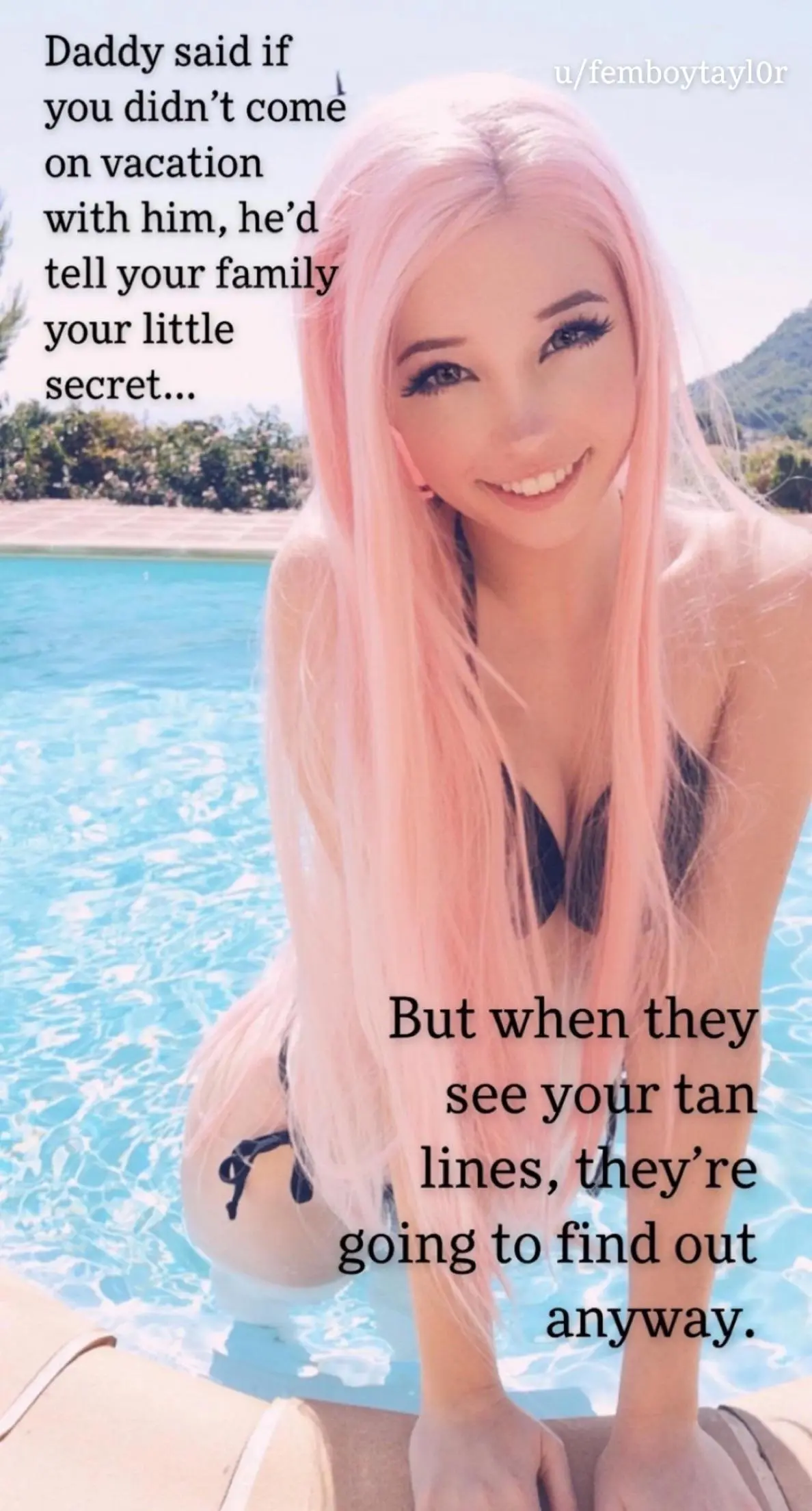 Belle Delphine Photoshop