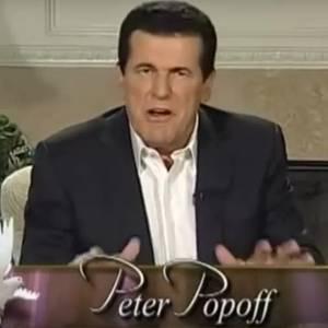 This guy. The exposed televangelist turned “miracle spring water