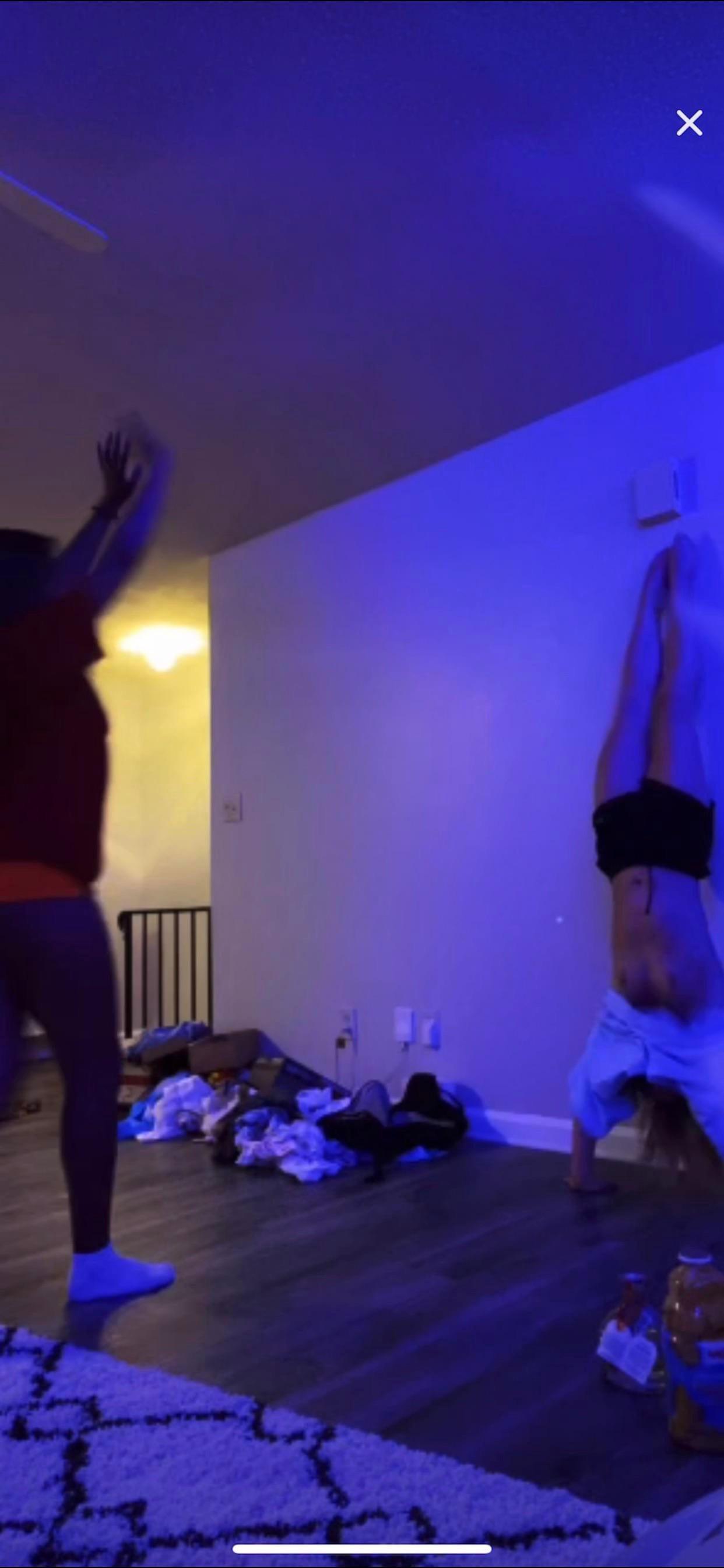 Tik tok live headstand slip vid in comments Scrolller