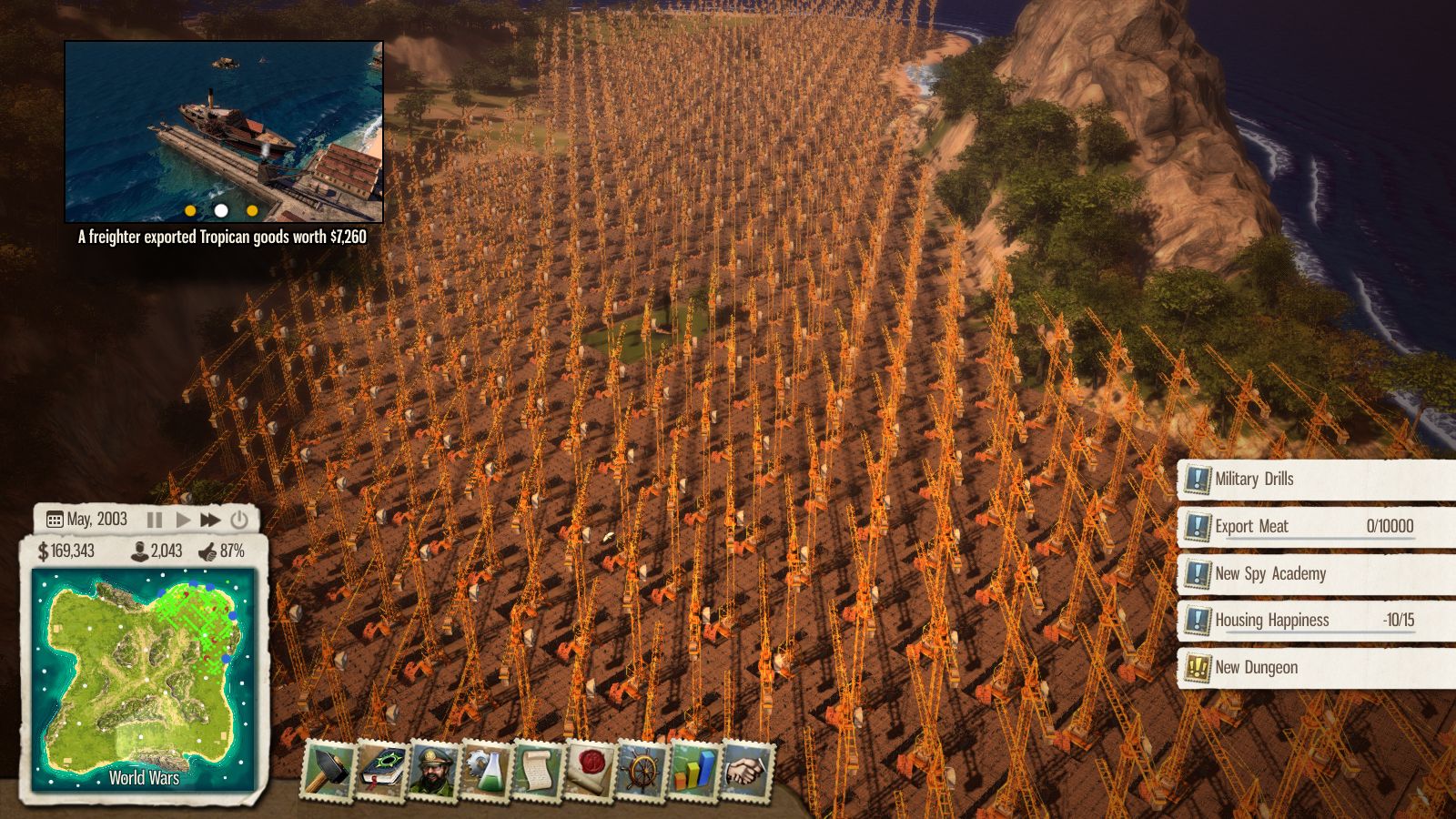 [Tropico 5] Banking in money for the next campaign map | Scrolller