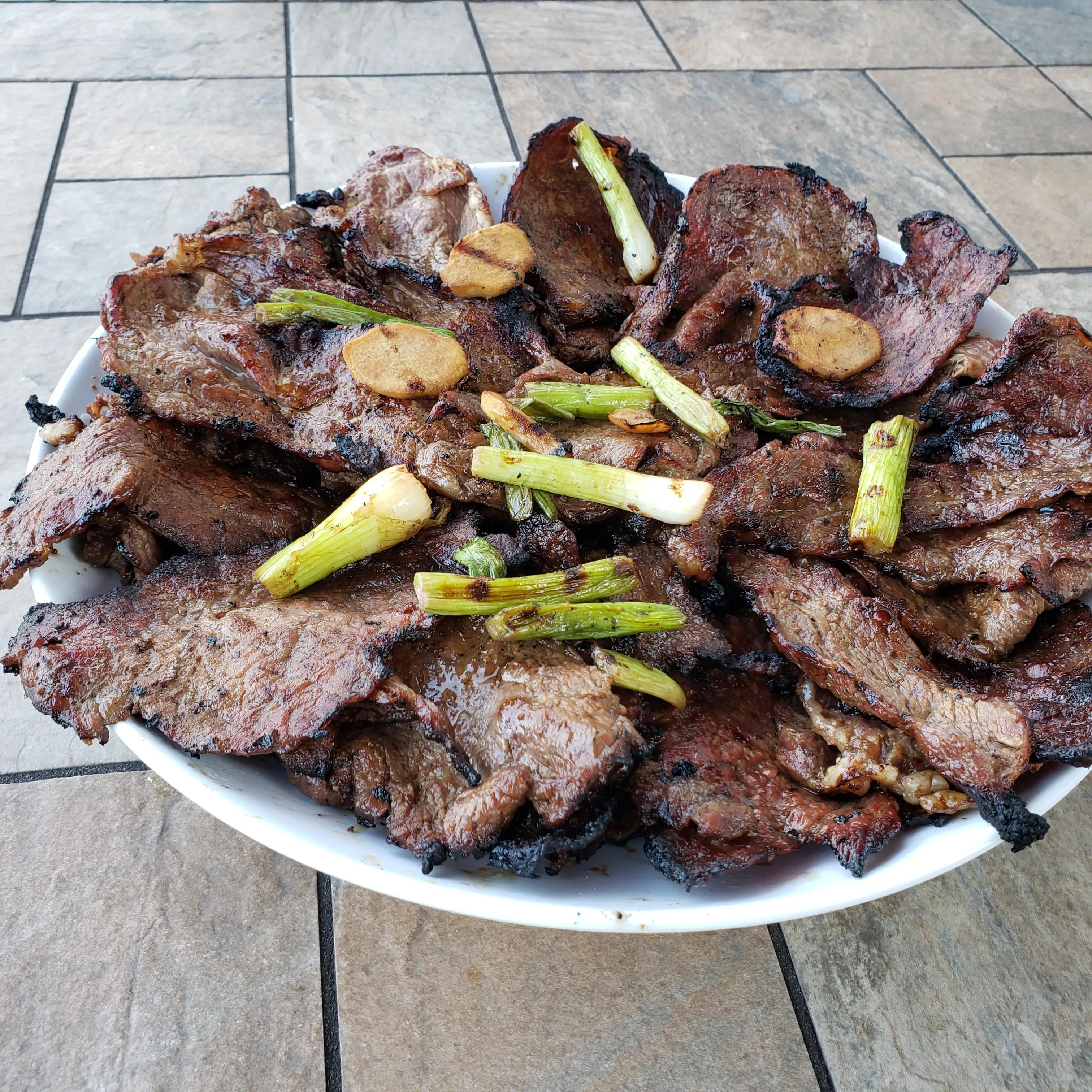 Ultra thin rib eye bulgogi [food pic] | Scrolller