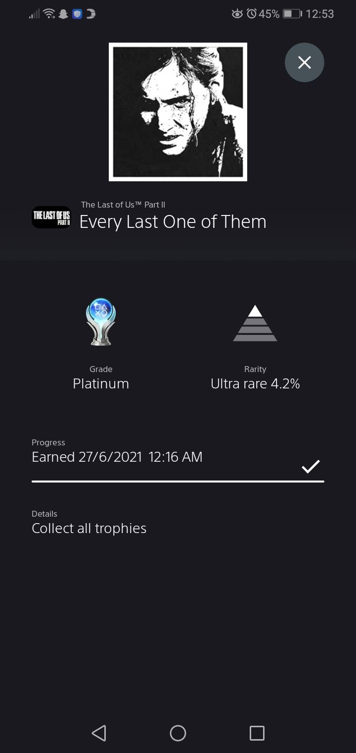 Very proud of myself for unlocking this trophy so I thought I'd share