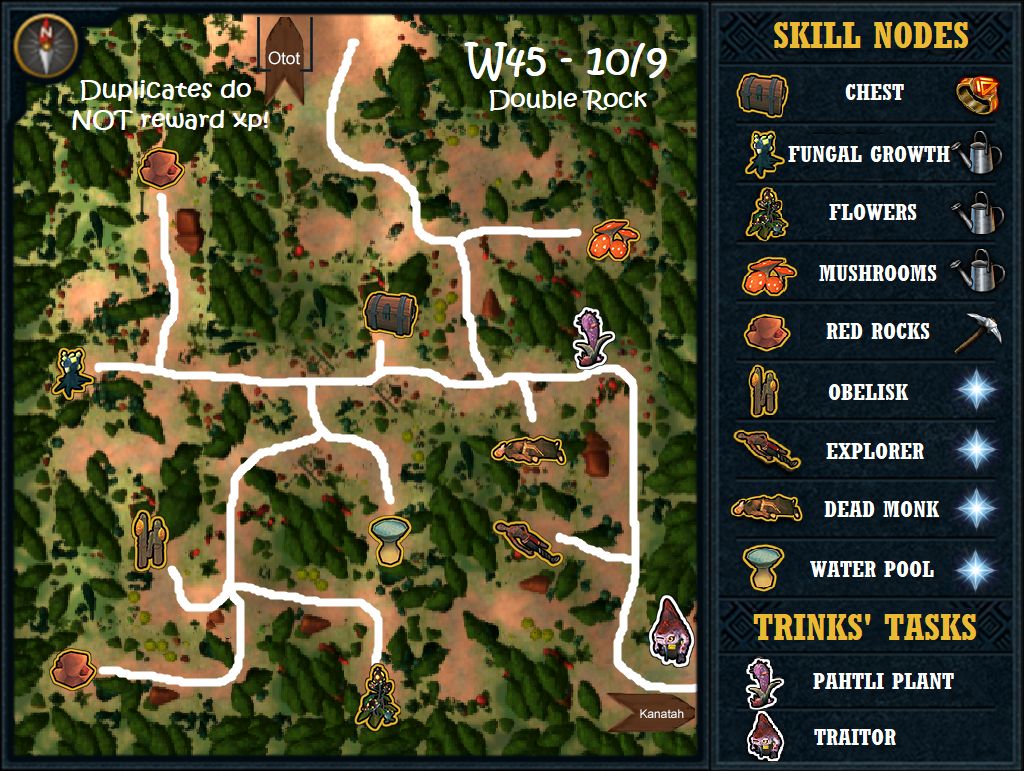 W45 Map - 10/9 Double rock | Scrolller