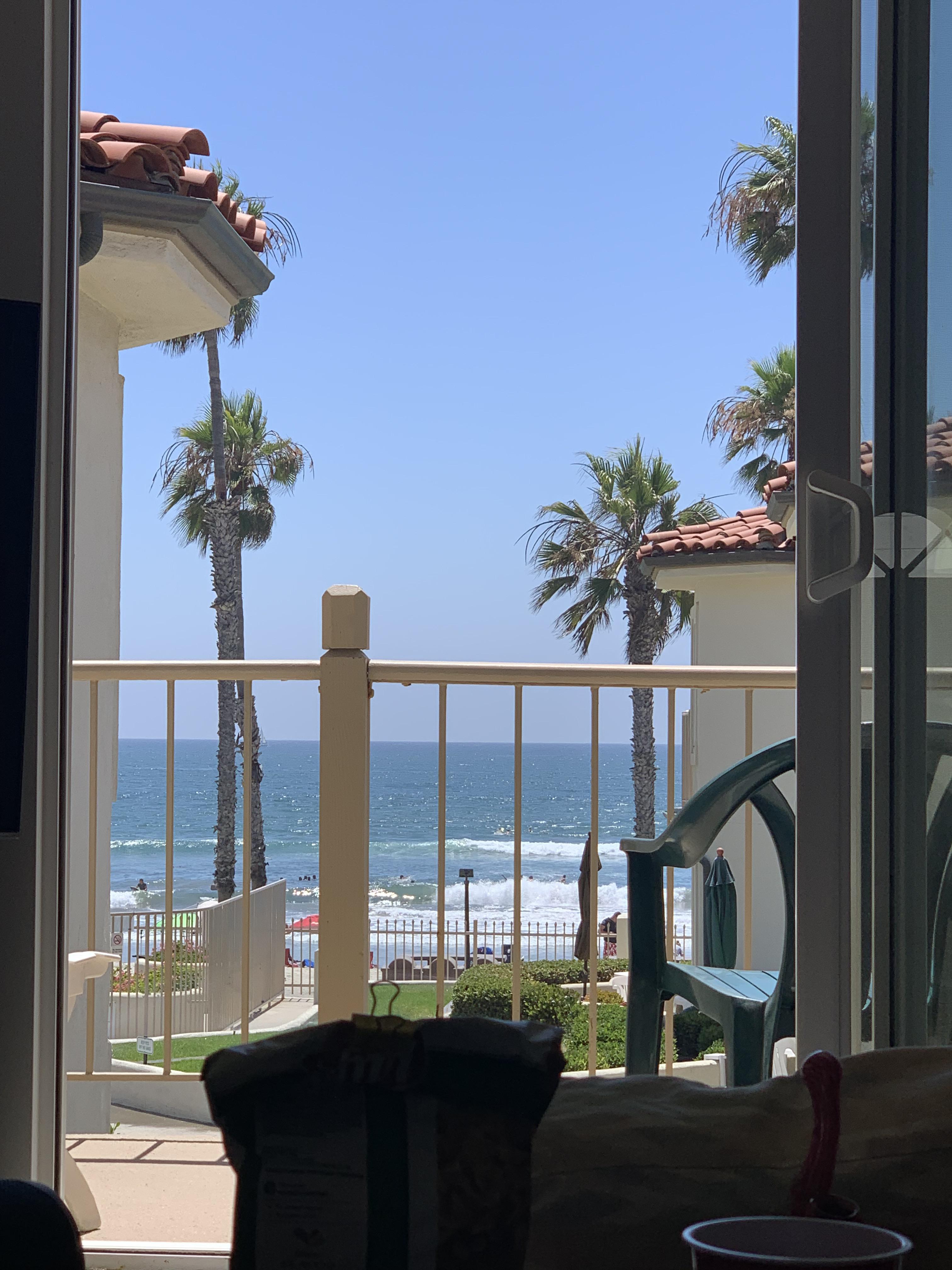 Was listening to Homey in an Oceanside condo and it finally just all