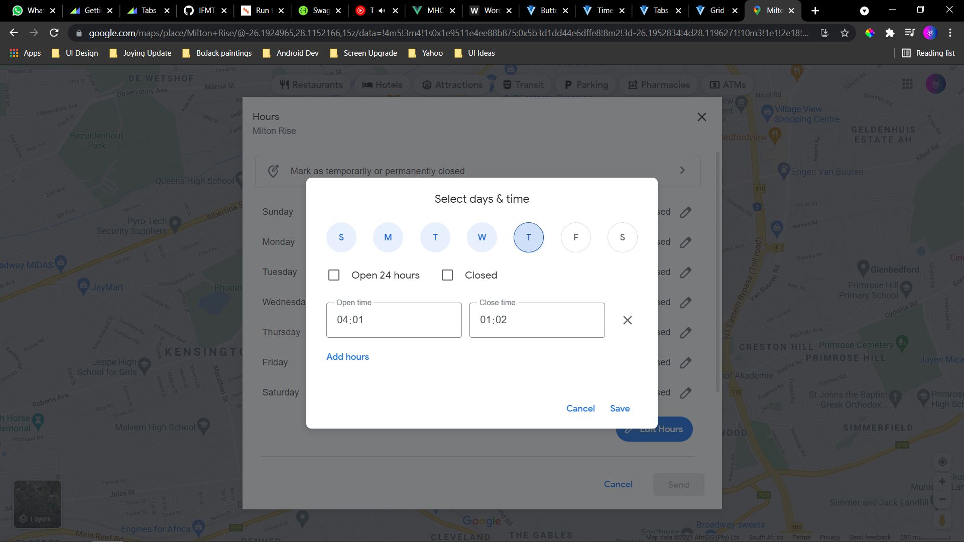 What is this kind of UI component called? Allows you to select one or ...
