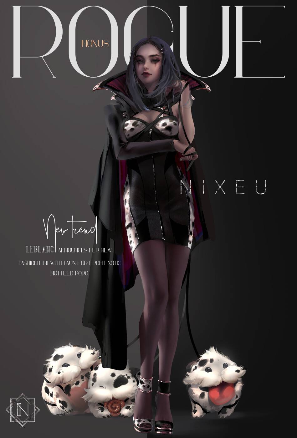 Wicked Leblanc Fanart by NIXEU | Scrolller