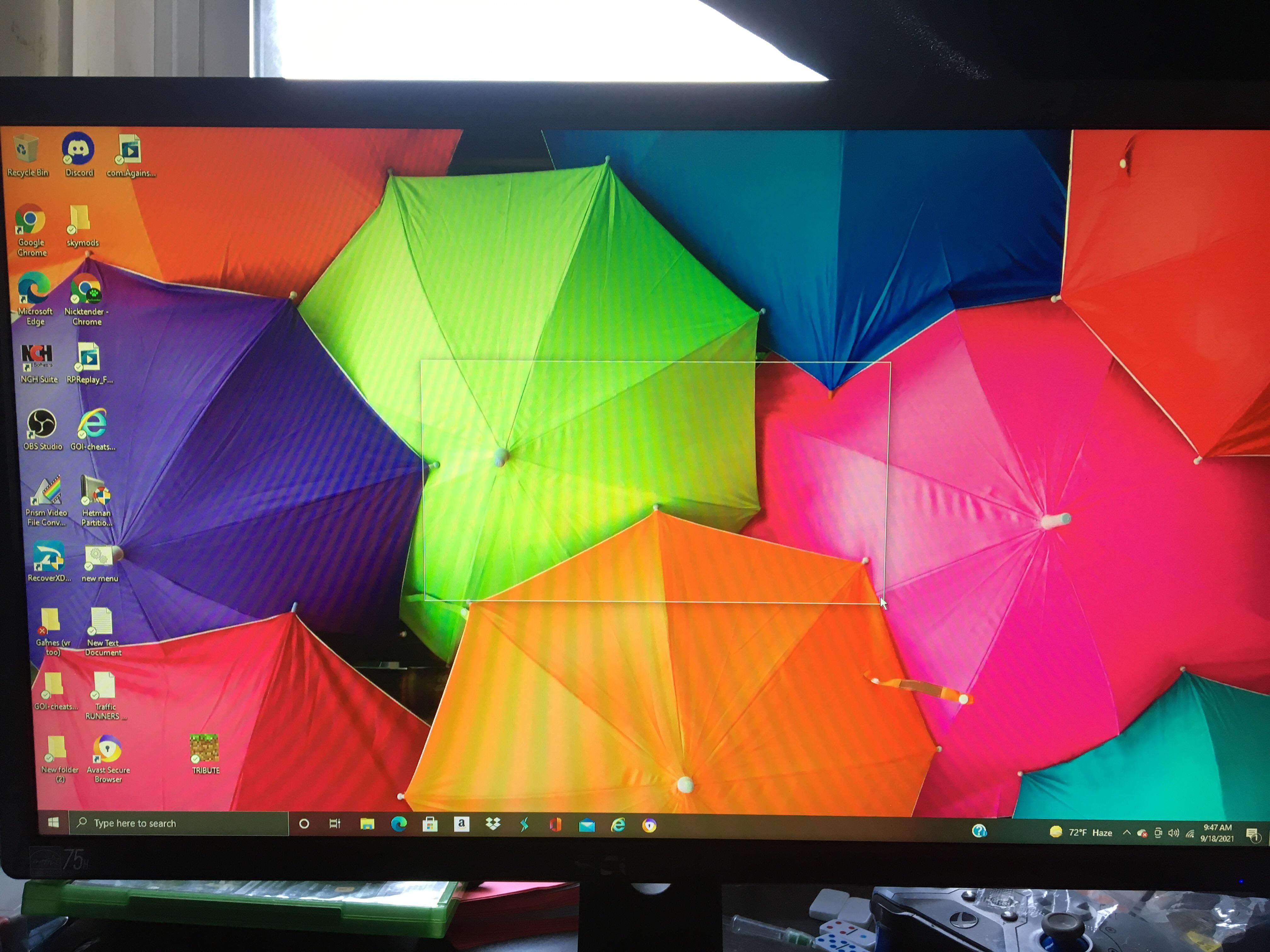 Windowless Border Scrolller