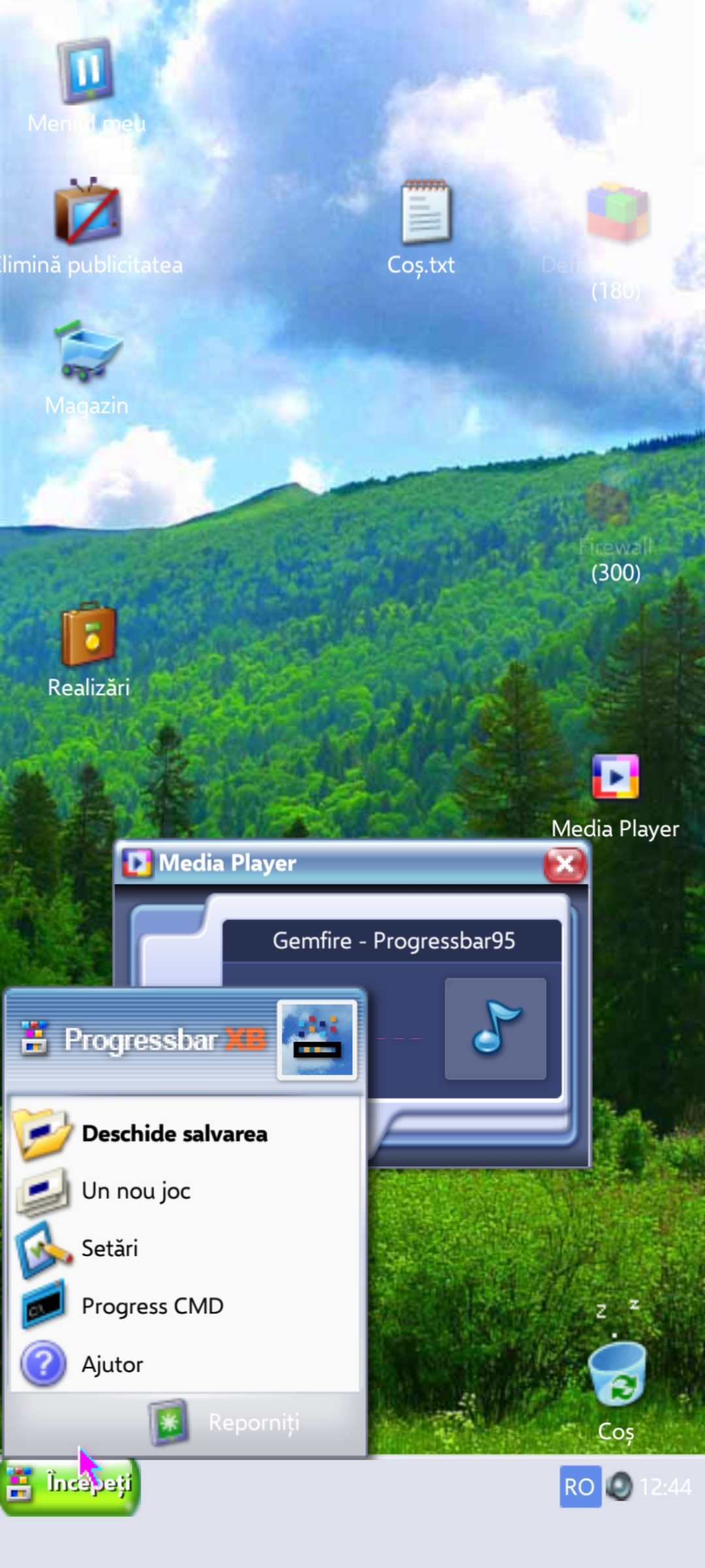 Windows XP knockoff: Progressbar XB (Progressbar95) (also supports ...