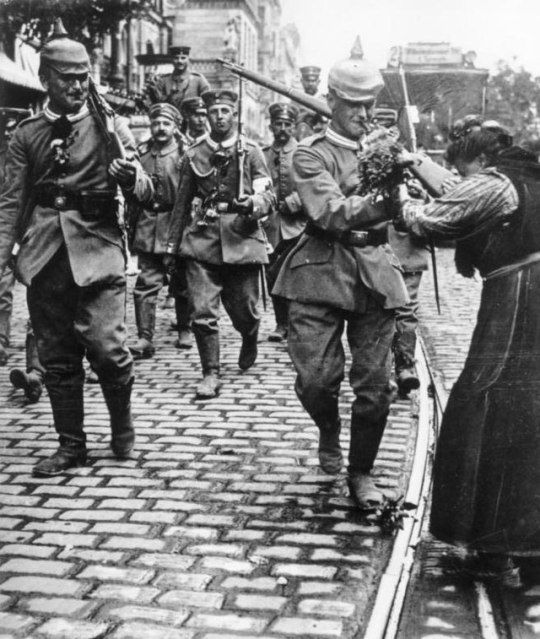 Germany Mobilization World War I mobilization, 1 August 1914, Germany. | Scrolller