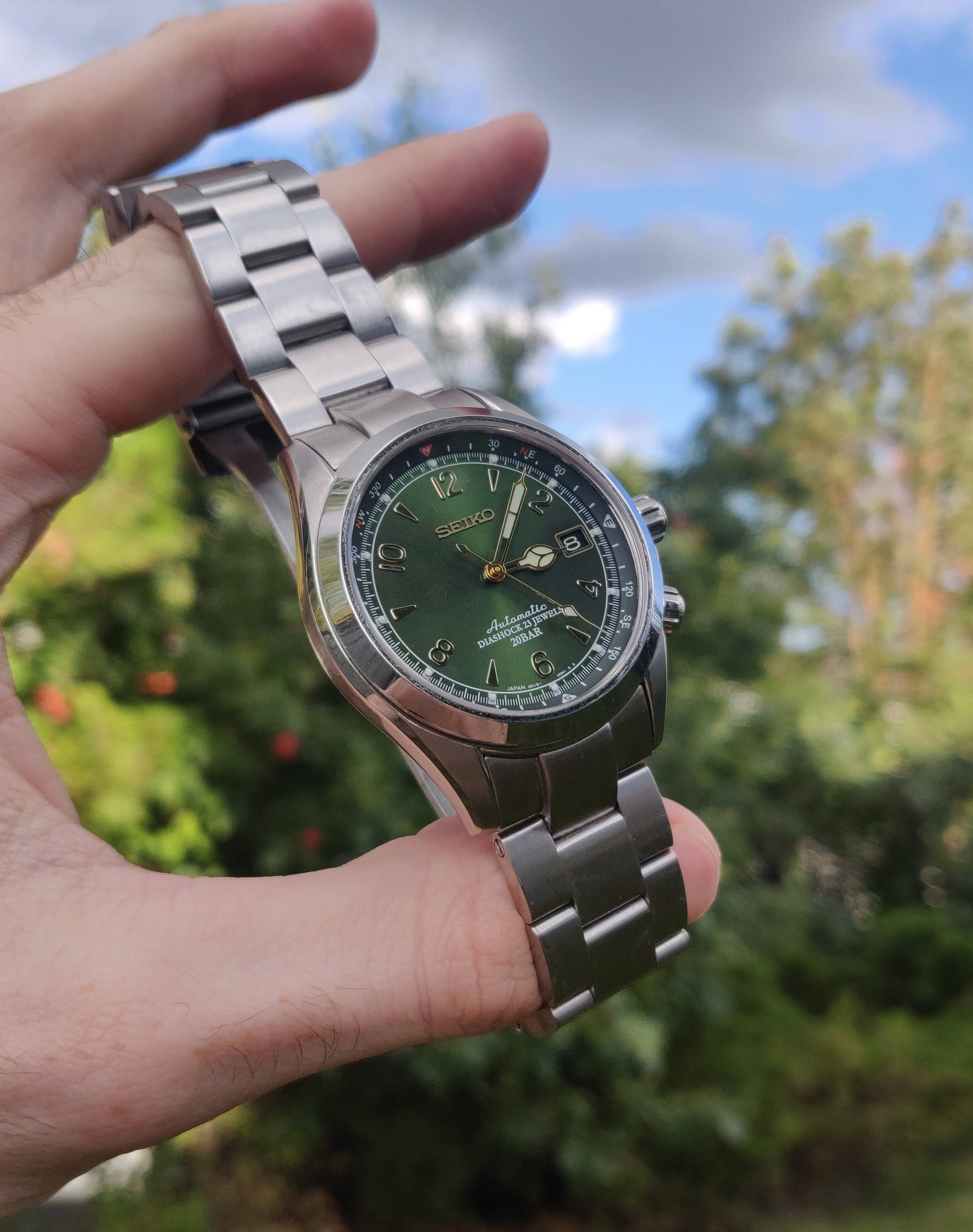[WTS] Seiko SARB017 Alpinist with Strapcode Oyster Bracelet and leather