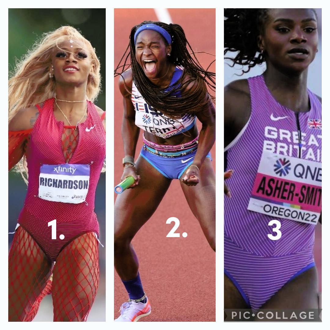 1.Shacarri Richardson 2.TT Terry 3.Dina Asher-Smith APM | Scrolller