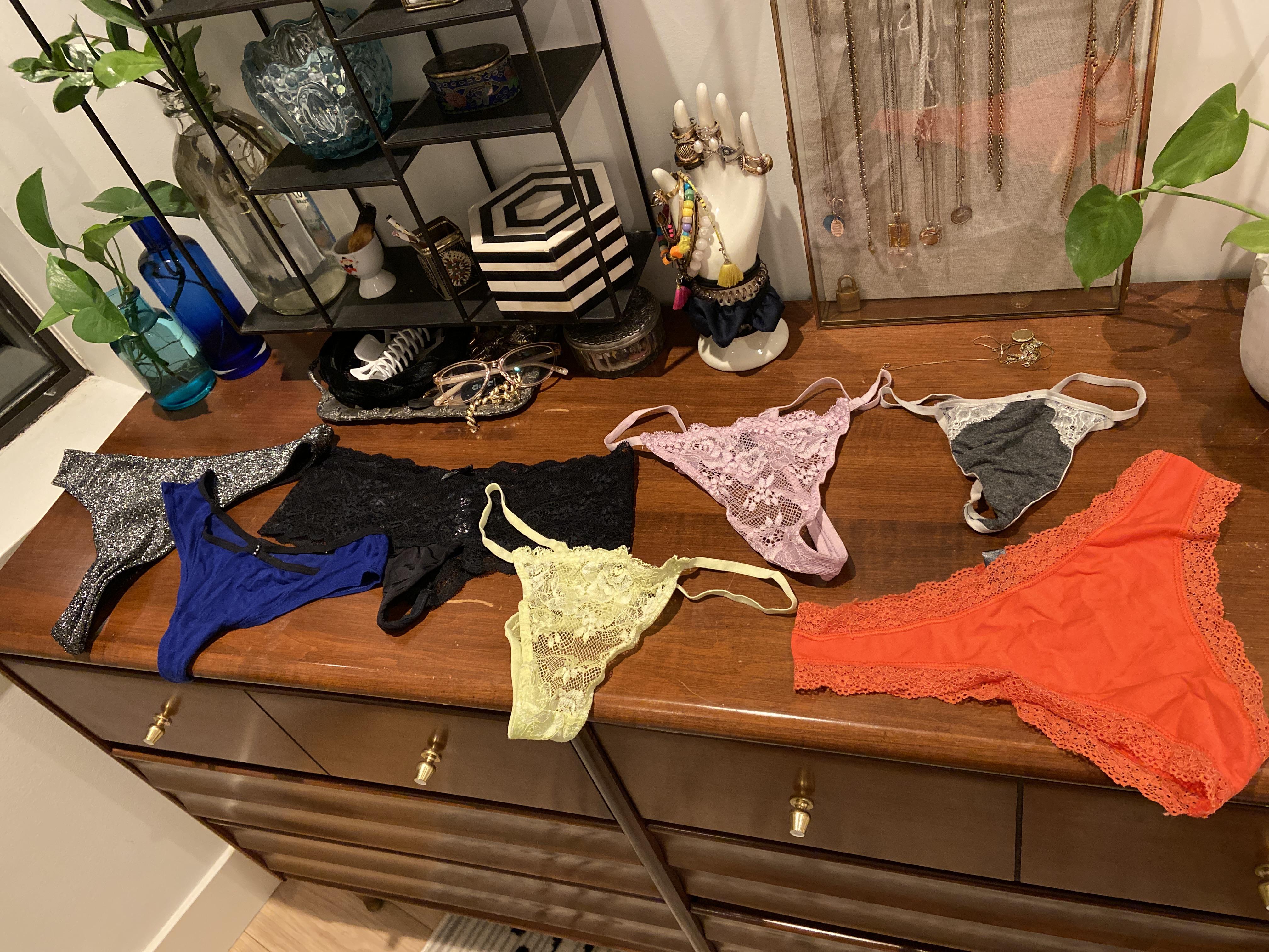 A Selection Of My Panties That You Can Buy 5 Minute Video Of Me Using