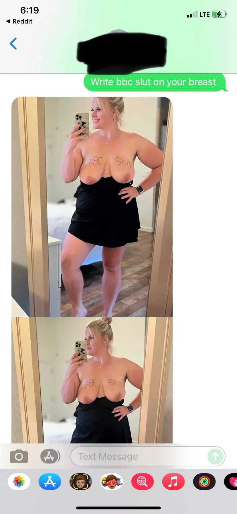 Another mum failed who’s wives/mum/aunt next? Dm me if you want to see theirs nudes pic! Testing over text/kik/telegram! 12”black Bull here!
