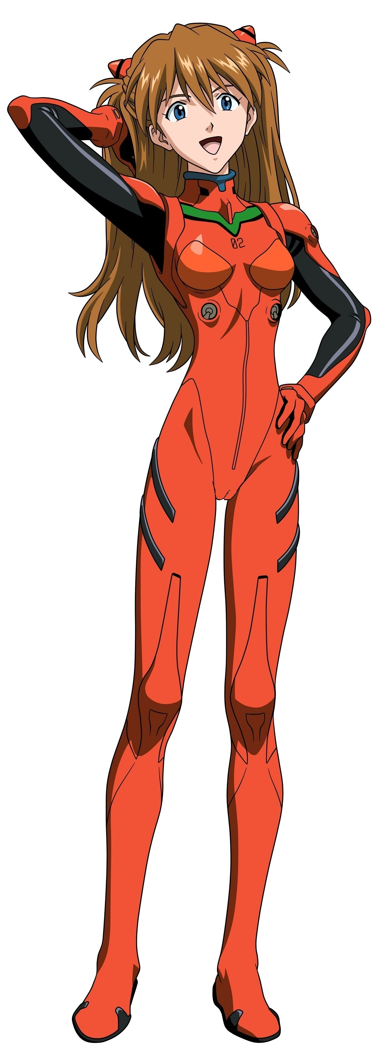 Asuka Langley Soryu Plugsuit Cameltoe Scrolller