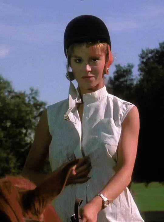 Betsy Russell Private School (showing the correct way to ride a horse) Scrolller