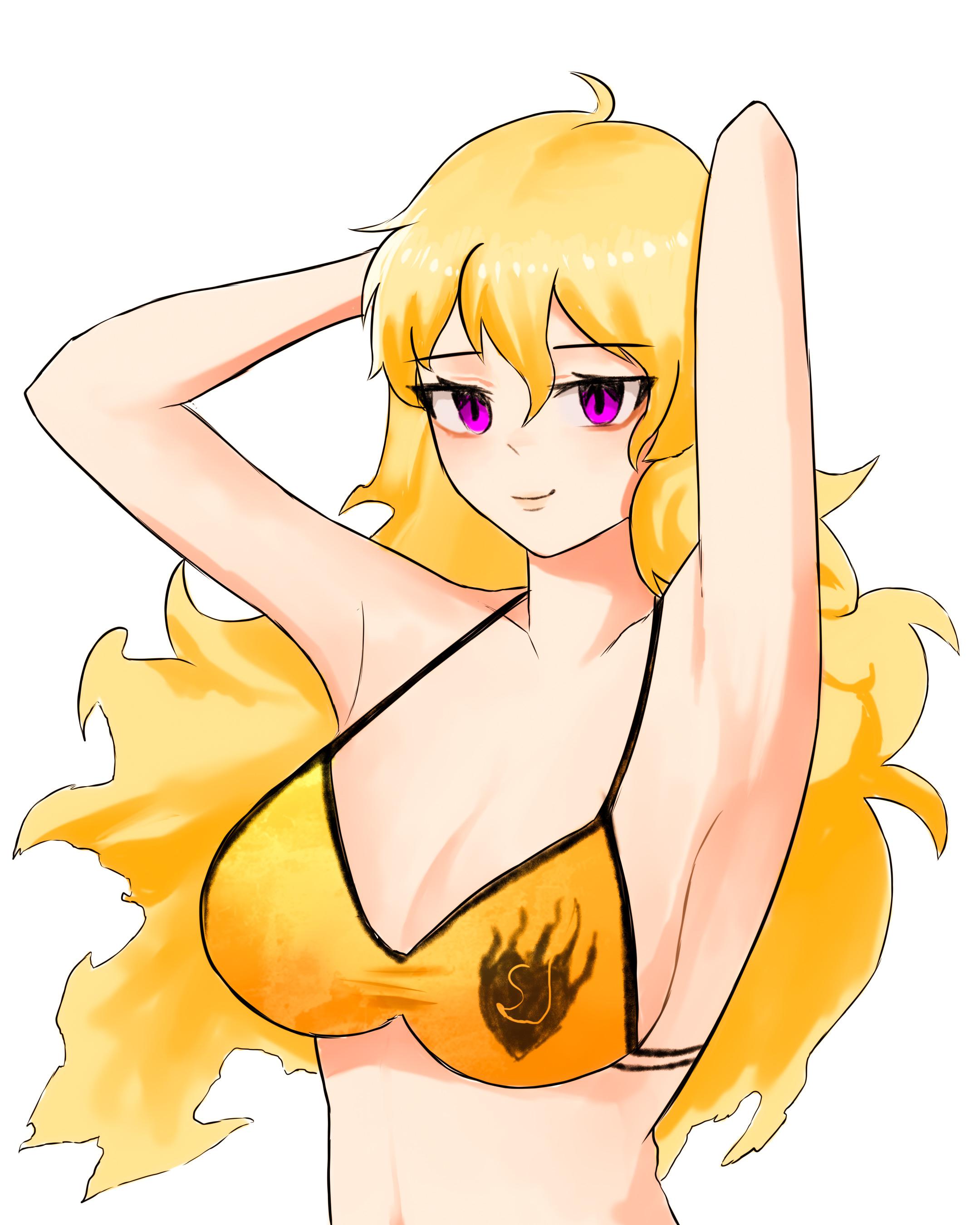 Bikini Yang (sisisss) [rwby] commissioned by darkrobbe1.