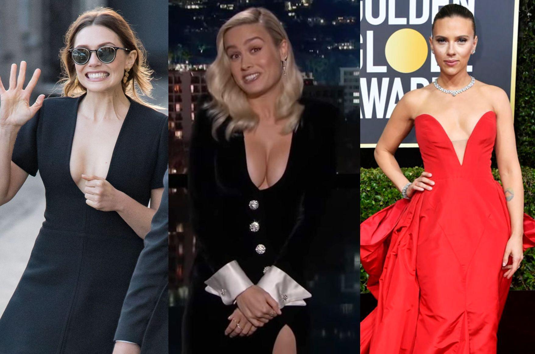 Brie Has Bigger Boobs Than Elizabeth Olsen Scarlett Johansson Now Scrolller