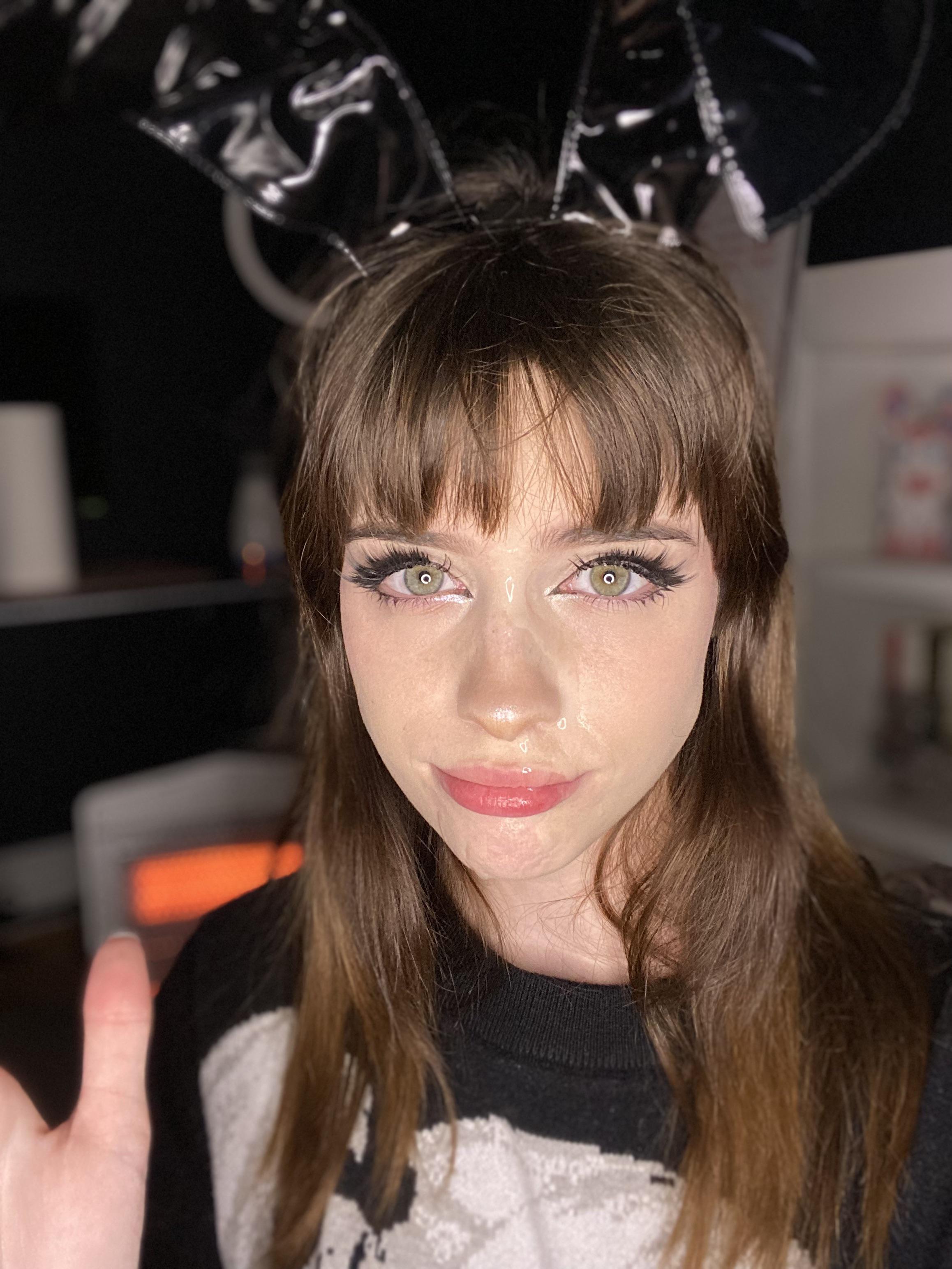 Bunny Girl Selfie With Cum On My Face☺️ Scrolller 5715