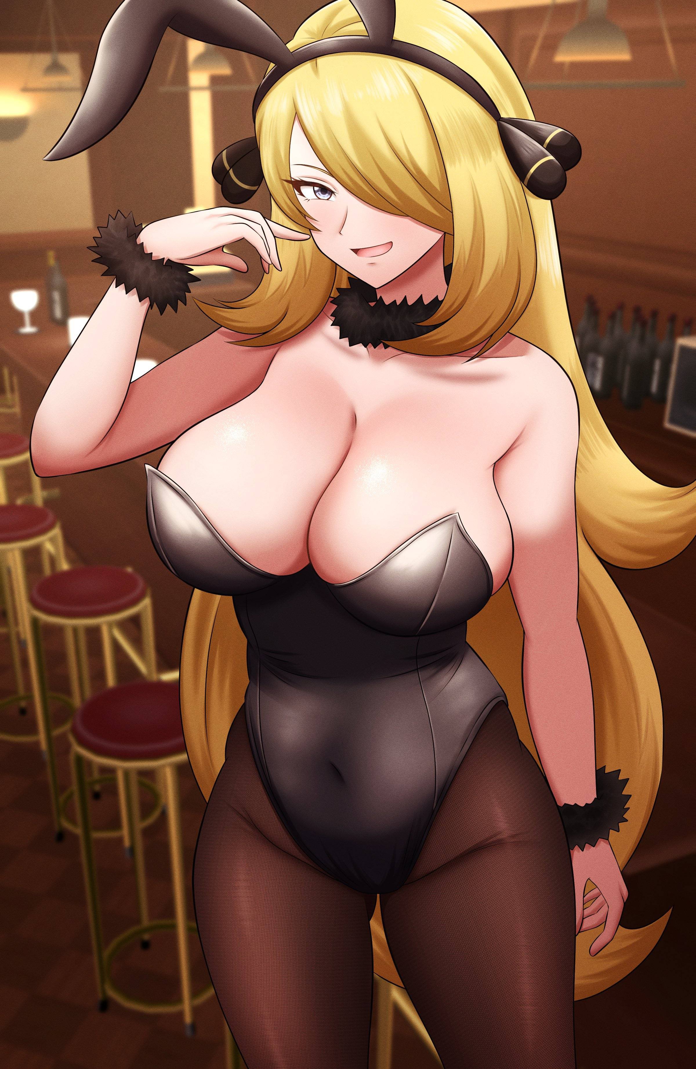 Bunny Gurl Cynthia (Kiteman442) [Pokemon] .