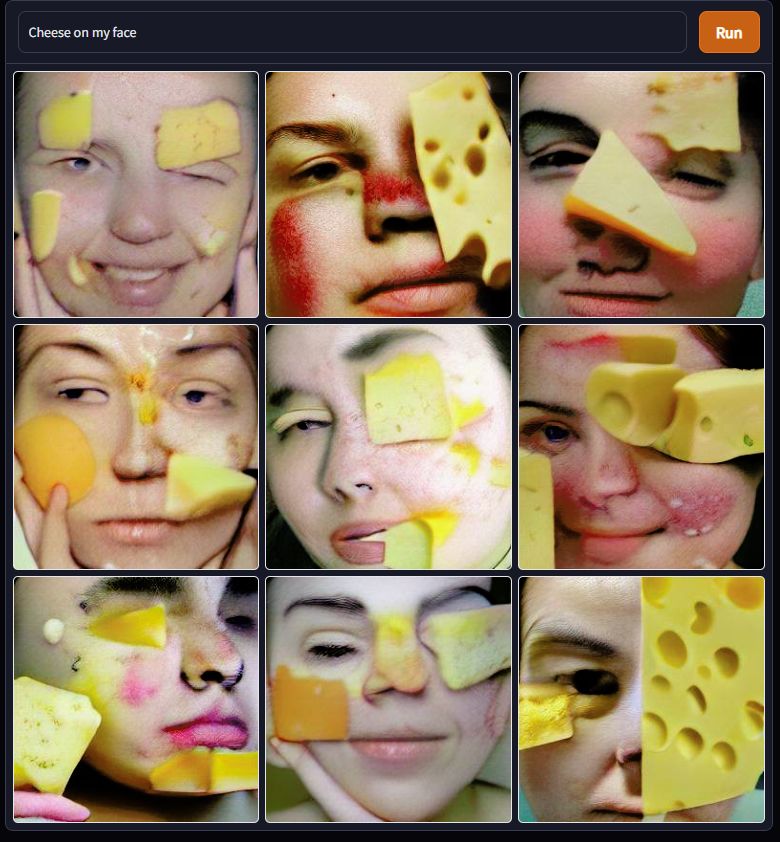 Cheese on my face | Scrolller