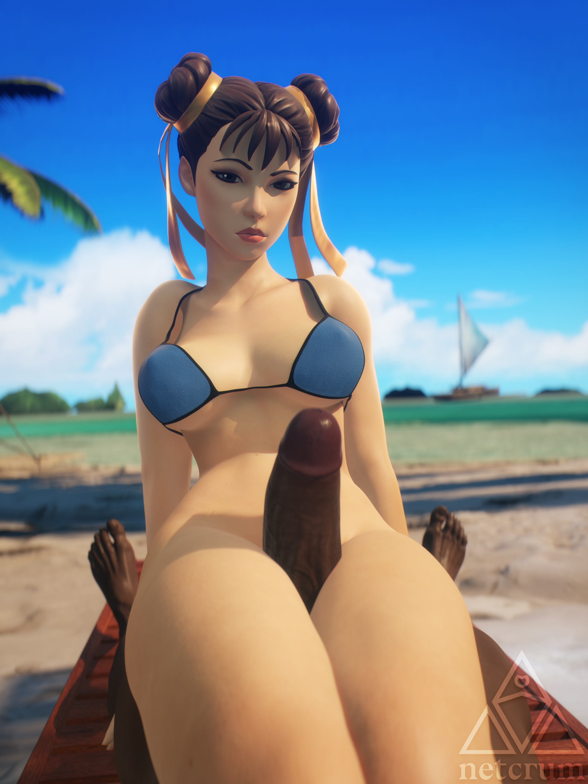 Sparring with chun li zmsfm